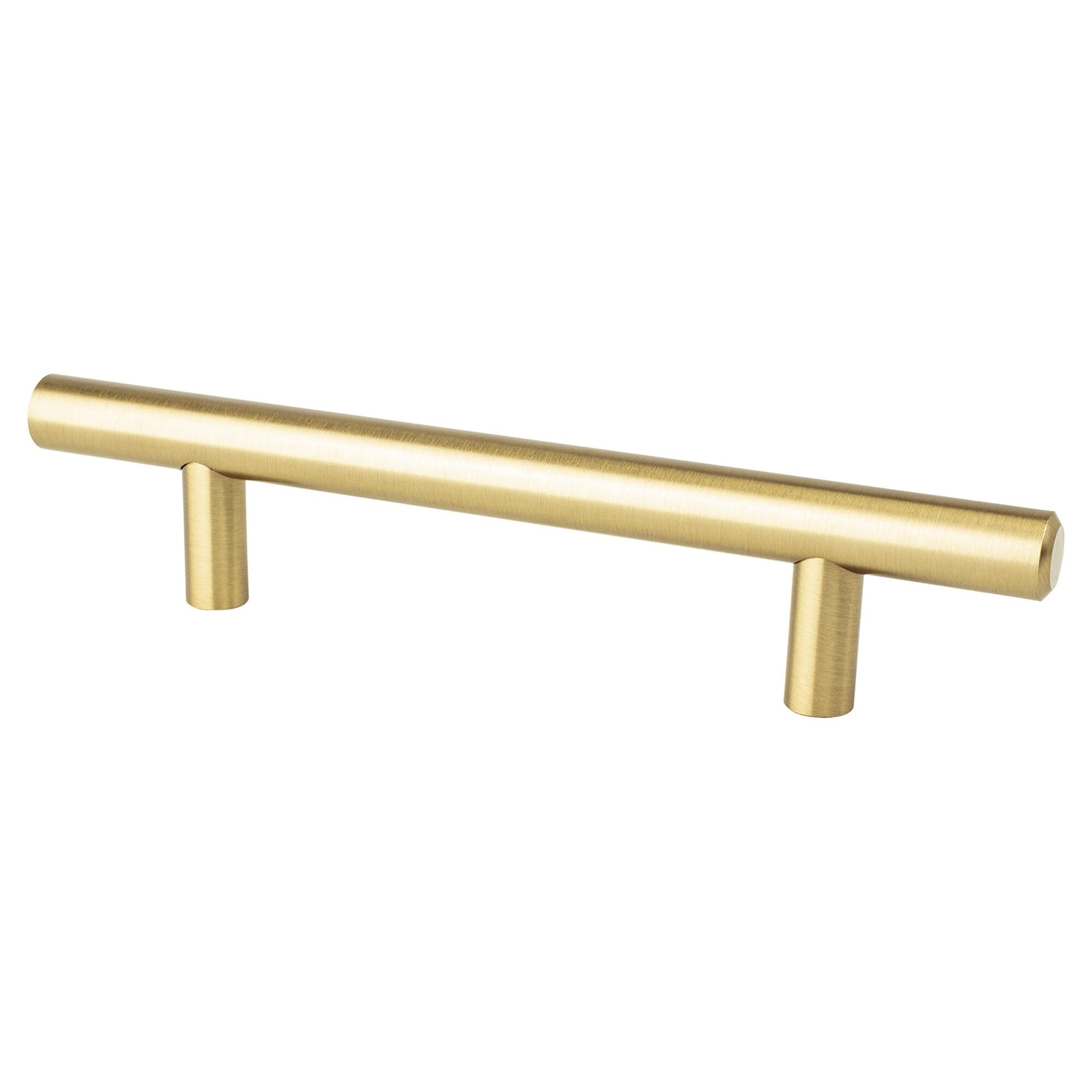 Berenson Tempo 3-25/32"(96mm) Pull, Modern Brushed Gold