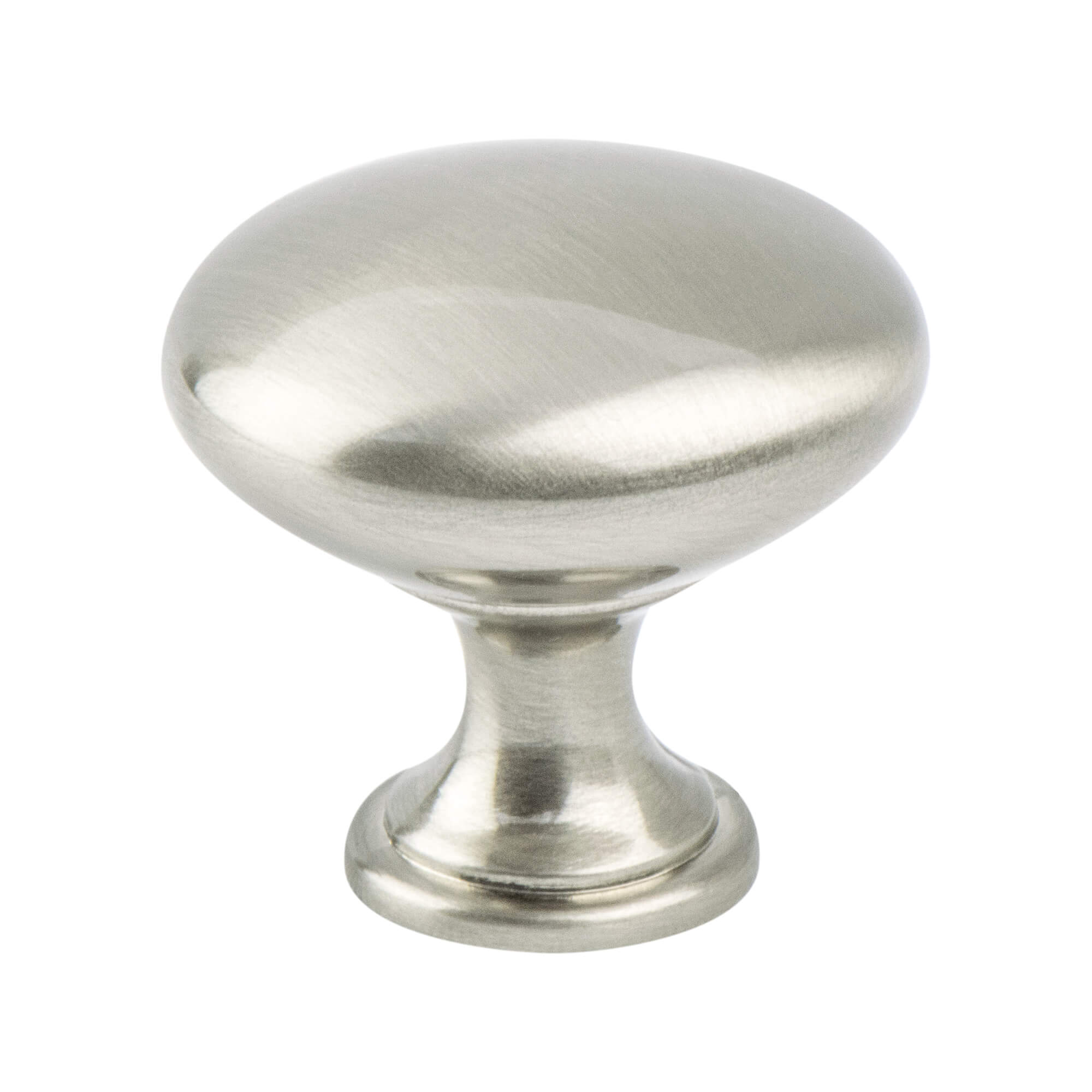 Berenson Traditional Advantage One 1-1/8"(29mm) Knob, Brushed Nickel