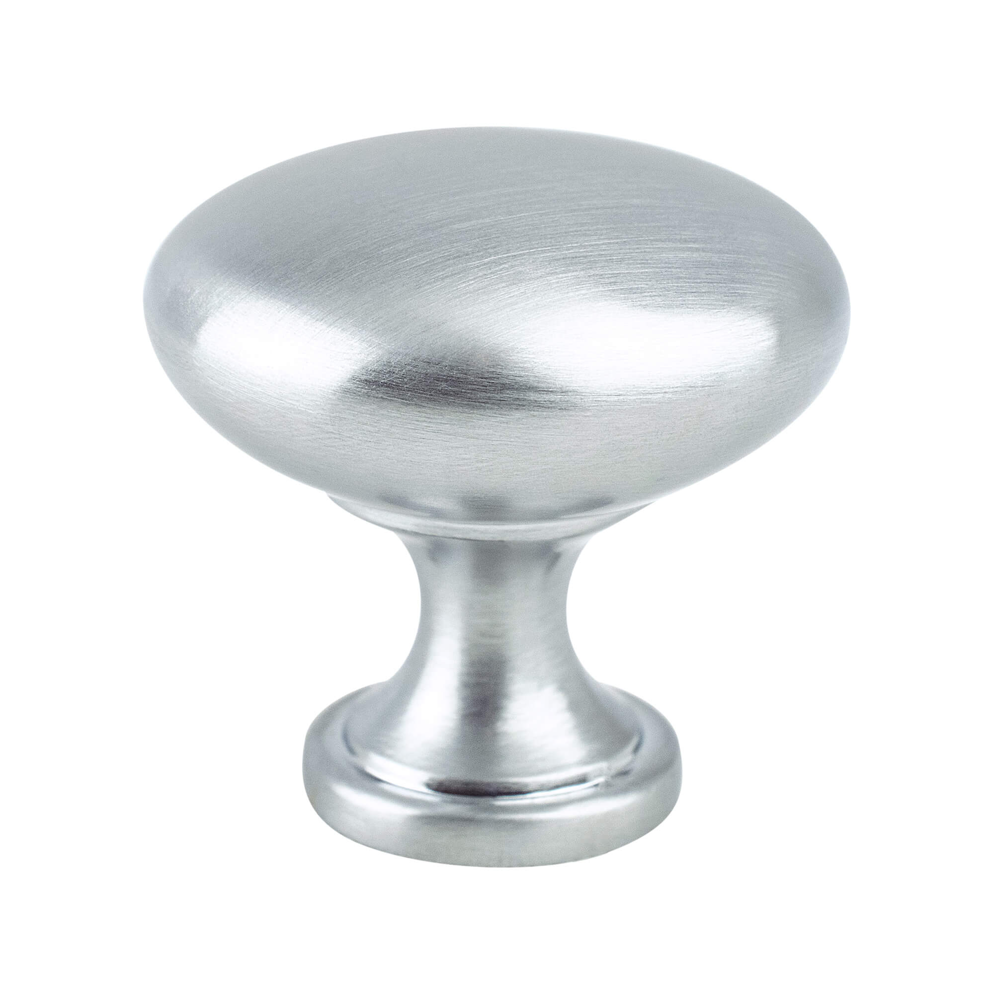 Berenson Advantage Knobs 1-1/8"(29mm) Knob, Satin Chrome