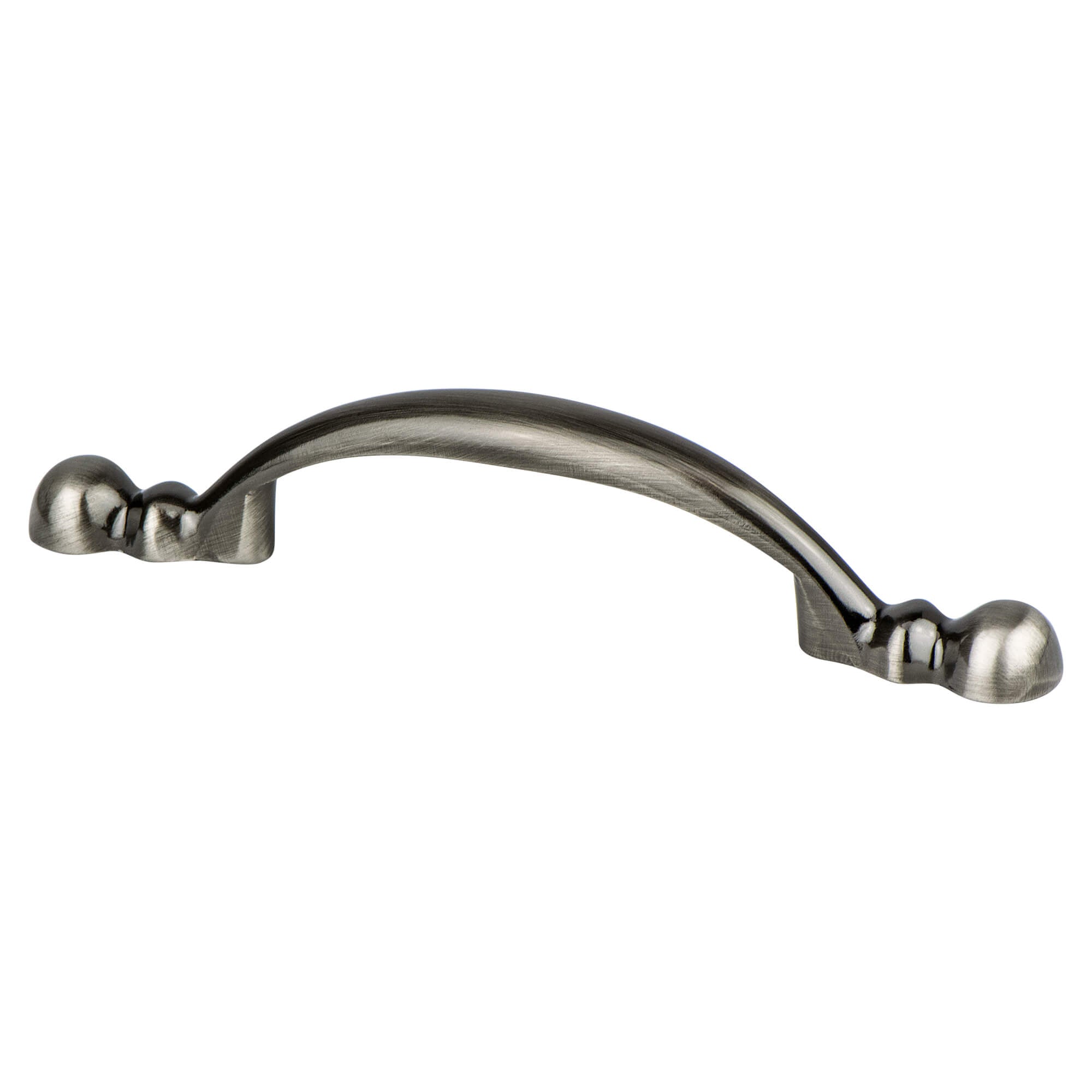 Berenson Advantage Plus Two 3"(76mm) Pull, Brushed Black Nickel