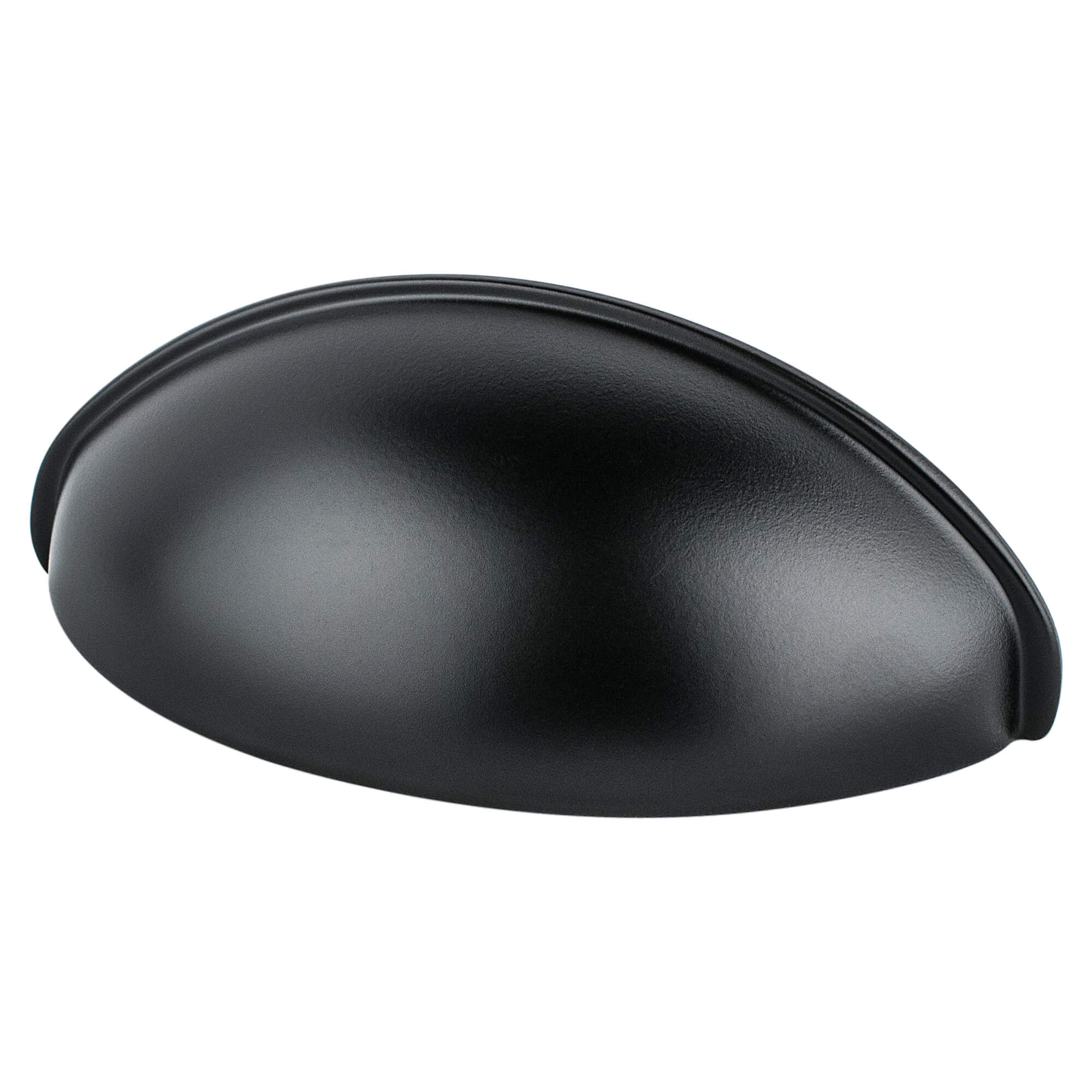 Berenson Transitional Advantage Three 2-17/32"(64mm) Cup Pull, Matte Black