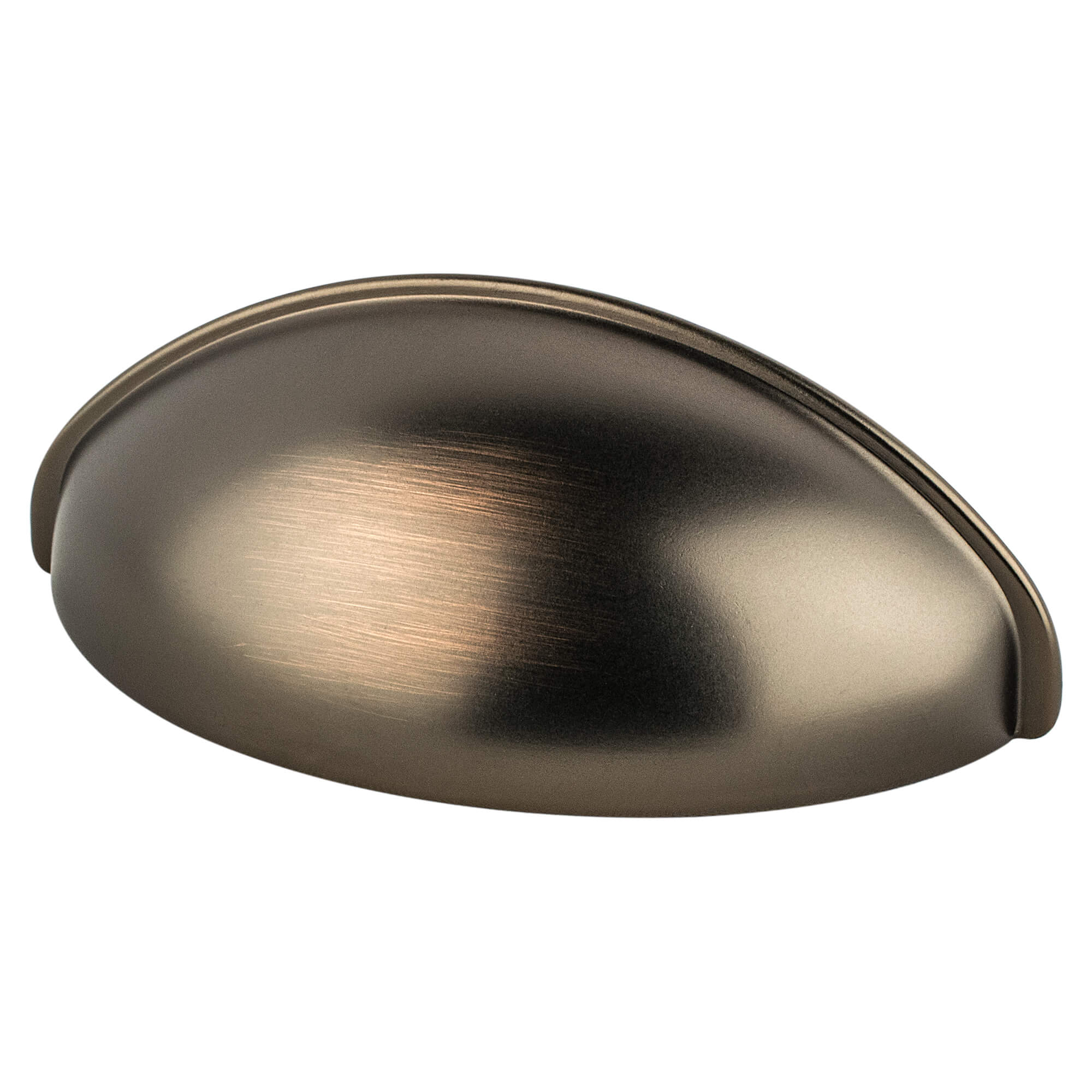 Berenson Advantage Three 2-17/32"(64mm) Cup Pull, Oiled Bronze