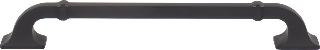 Top Knobs Califon Series 7-9/16"(192mm) CC Pull, Flat Black