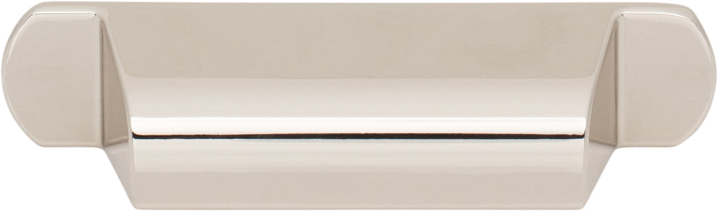 Top Knobs Cressing Series 2-3/4"(70mm) CC Cup Pull, Polished Nickel
