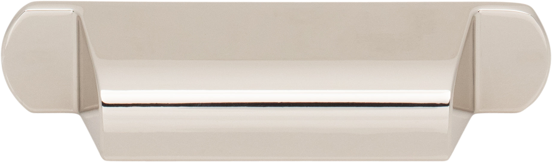 Top Knobs Cressing Series 2-3/4"(70mm) CC Cup Pull, Polished Nickel