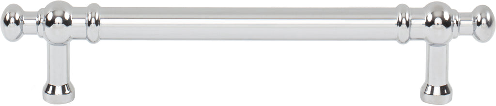 Top Knobs Wetherby Series 5-1/16"(128mm) CC Pull, Polished Chrome