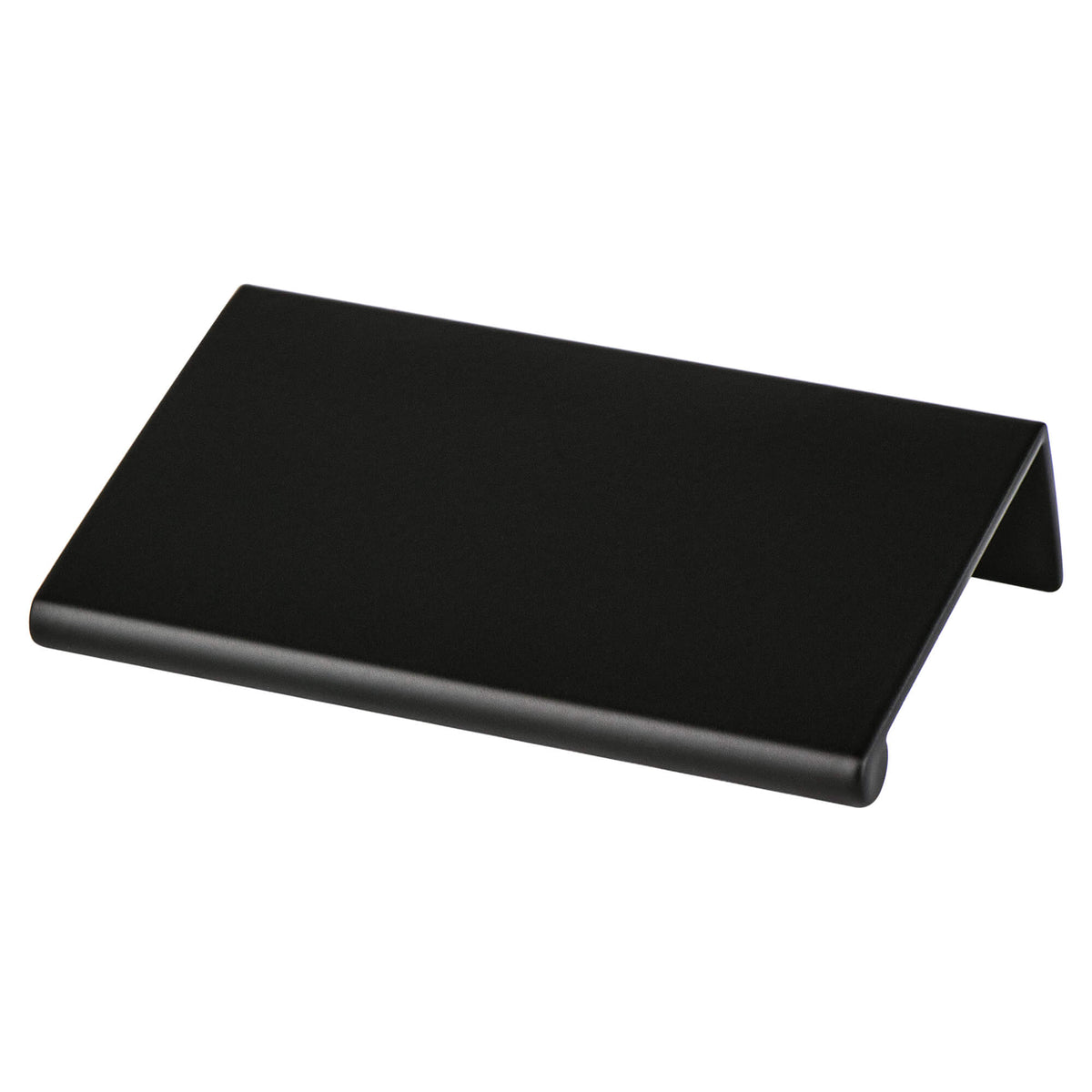 Berenson Bravo 2-7/32"(56mm) Edge Pull, Satin Black