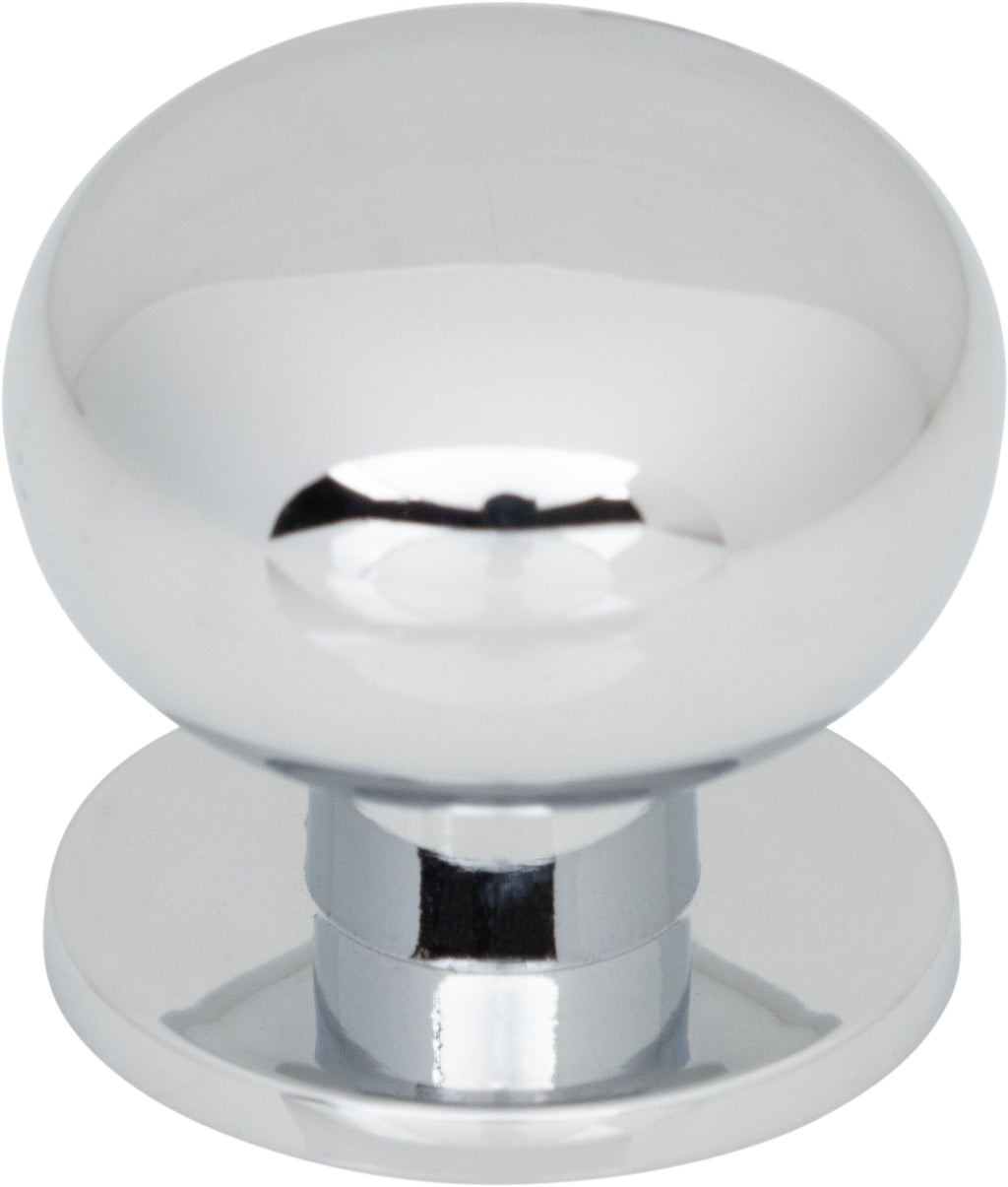 Top Knobs Lambert Series 1-1/4"L Knob, Polished Chrome