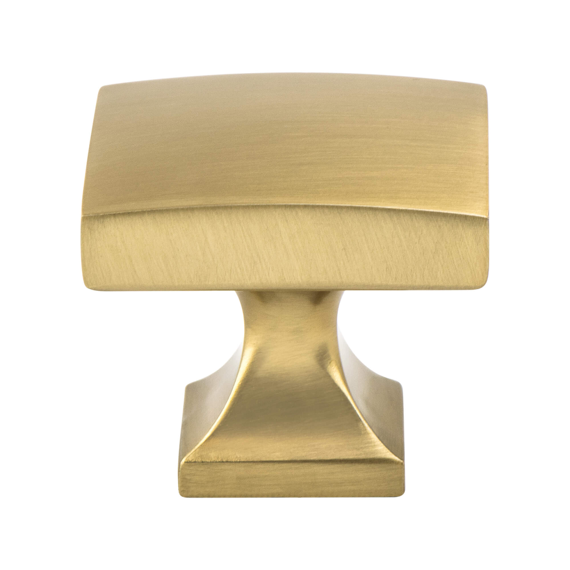 Berenson Epoch Edge 1-3/8"(35mm) Knob, Modern Brushed Gold