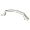 Berenson Epoch Edge 3-25/32"(96mm) Pull, Brushed Nickel