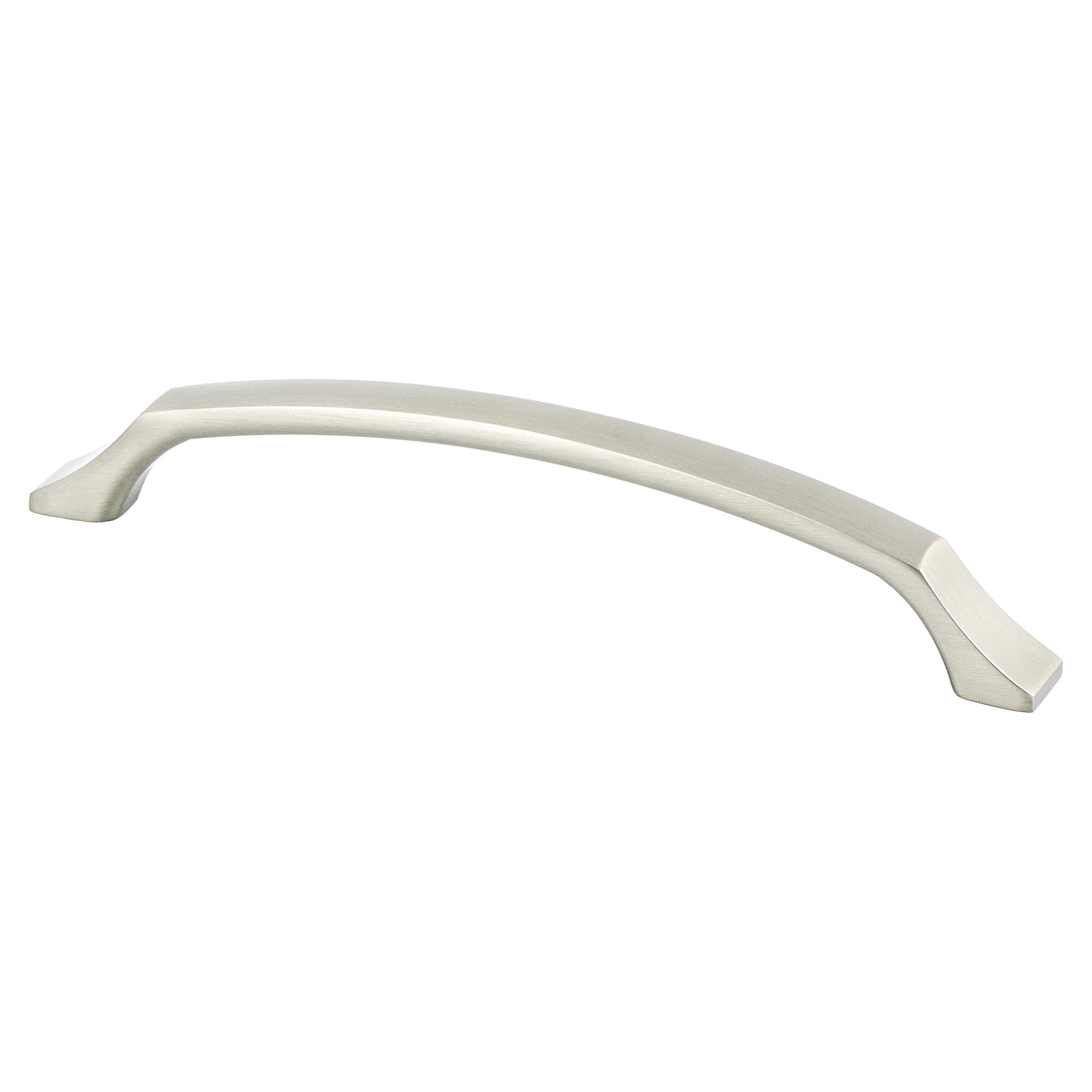 Berenson Epoch Edge 6-5/16"(160mm) Pull, Brushed Nickel
