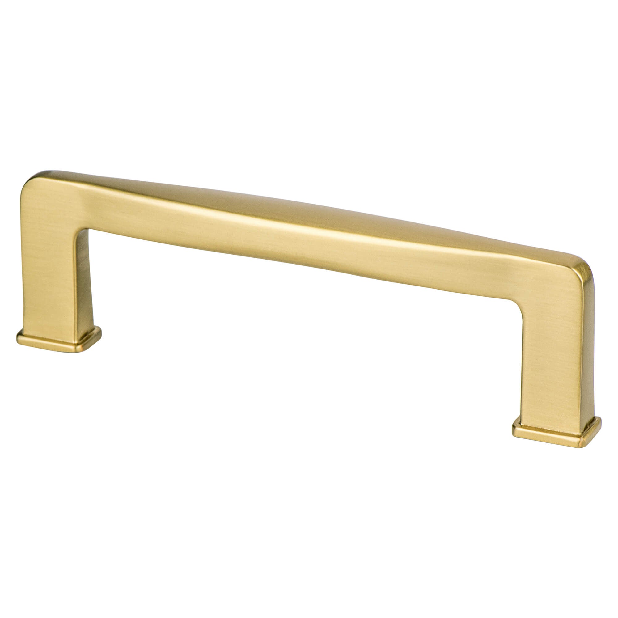 Berenson Subtle Surge 3-25/32"(96mm) Pull, Modern Brushed Gold