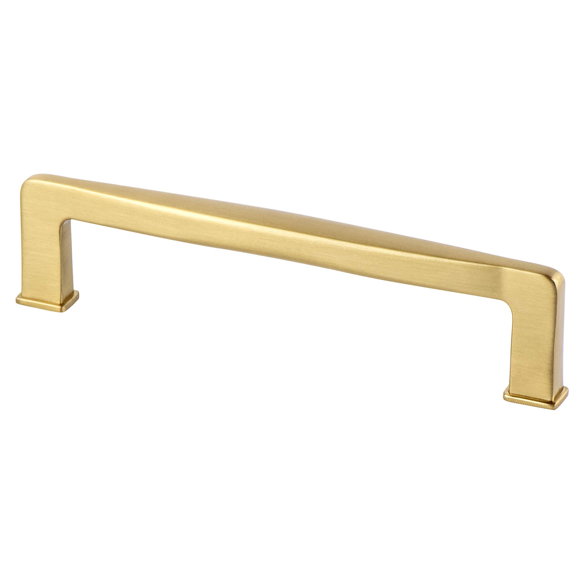Berenson Subtle Surge 5"(128mm) Pull, Modern Brushed Gold