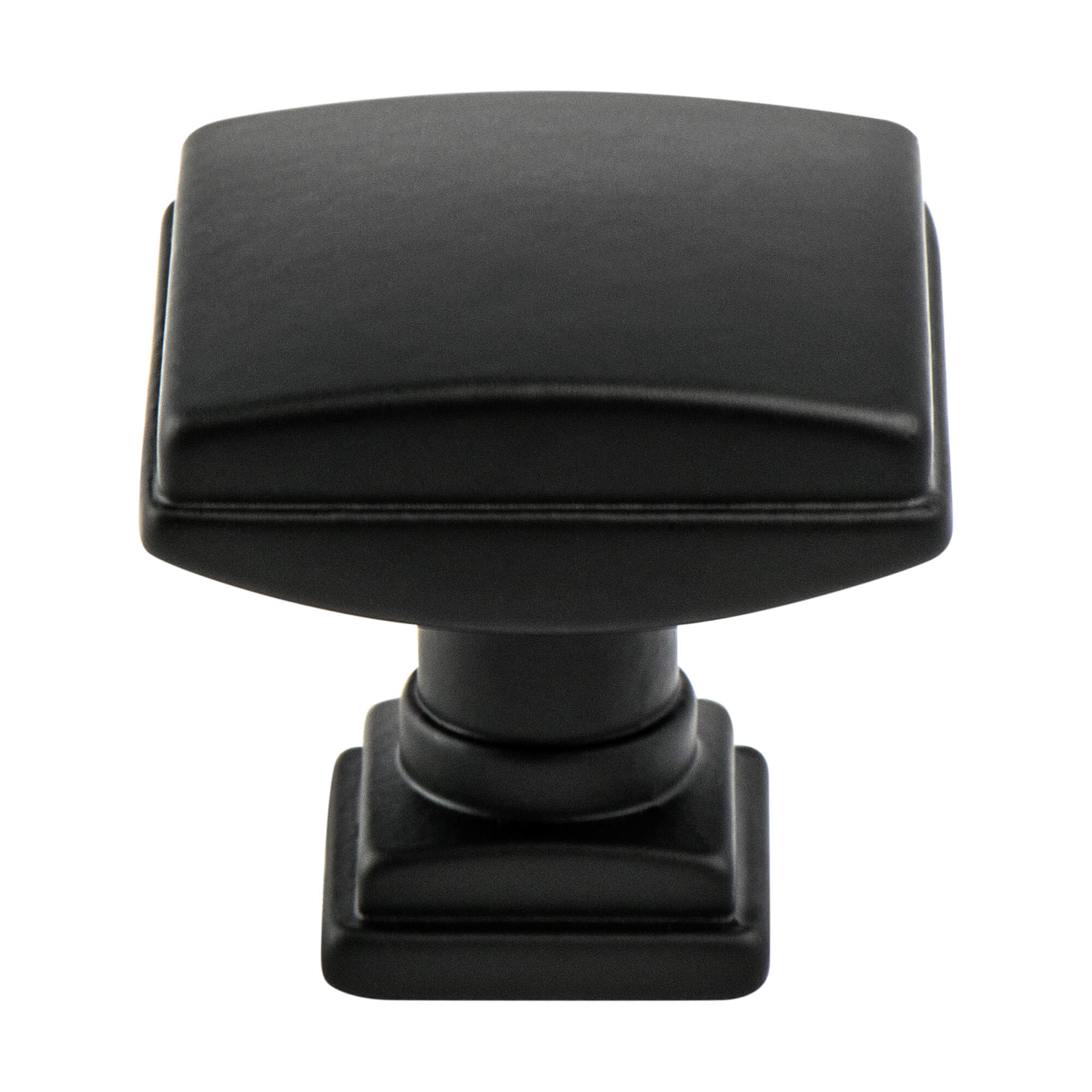 Berenson Tailored Traditional 1-1/4"(32mm) Knob, Matte Black