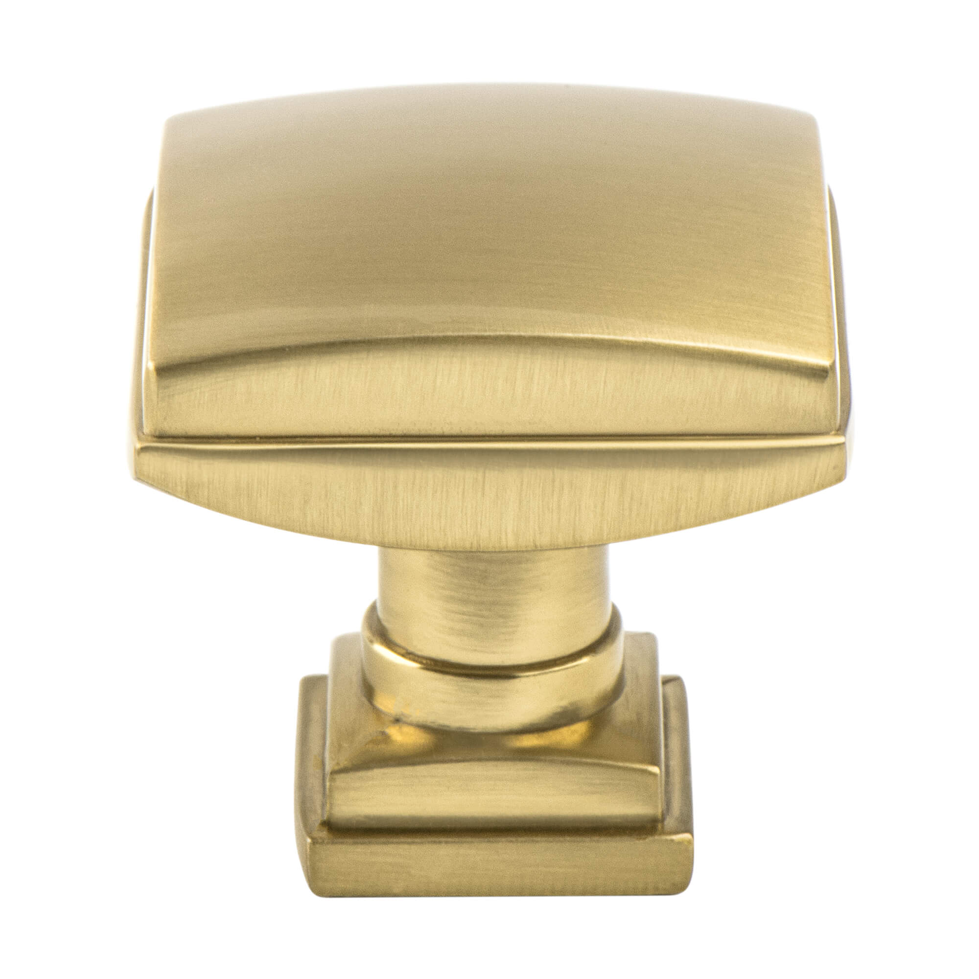 Berenson Tailored Traditional 1-1/4"(32mm) Knob, Modern Brushed Gold