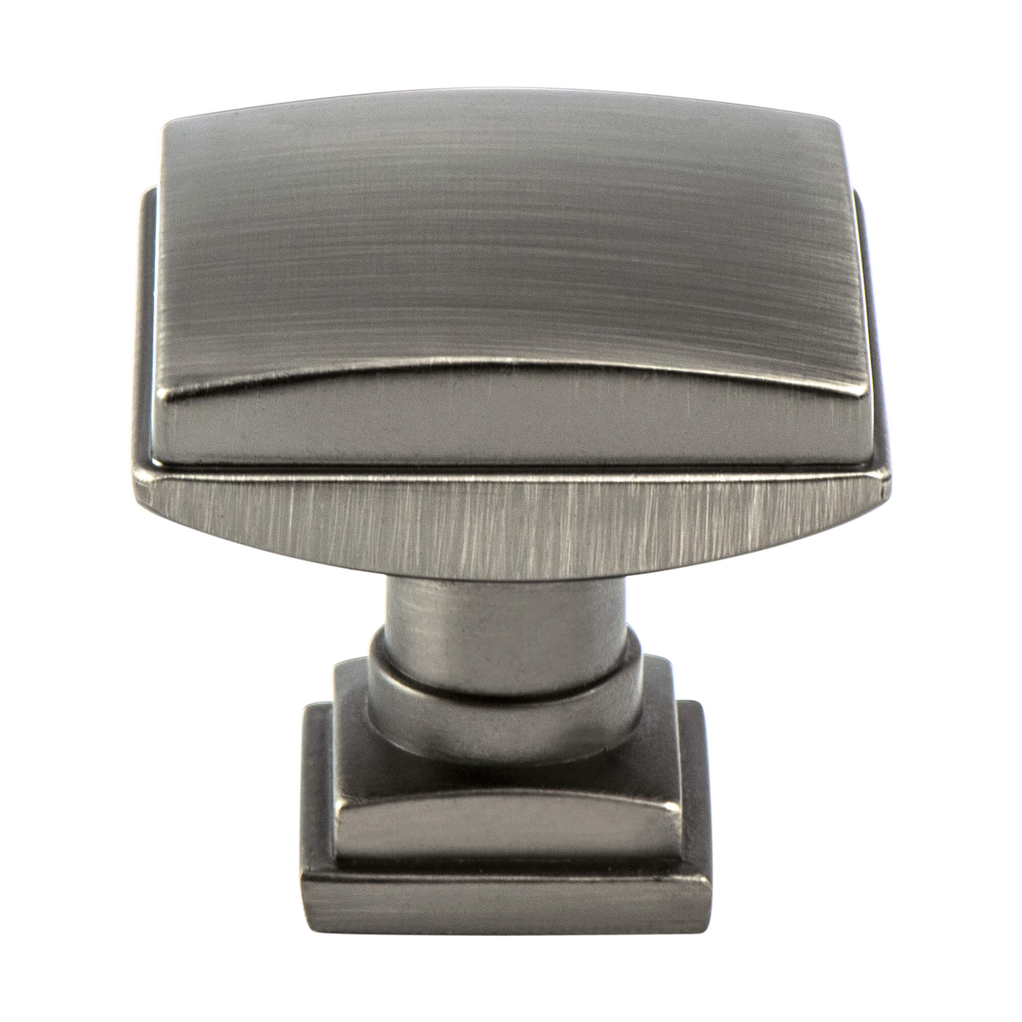 Berenson Tailored Traditional 1-1/4"(32mm) Knob, Vintage Nickel