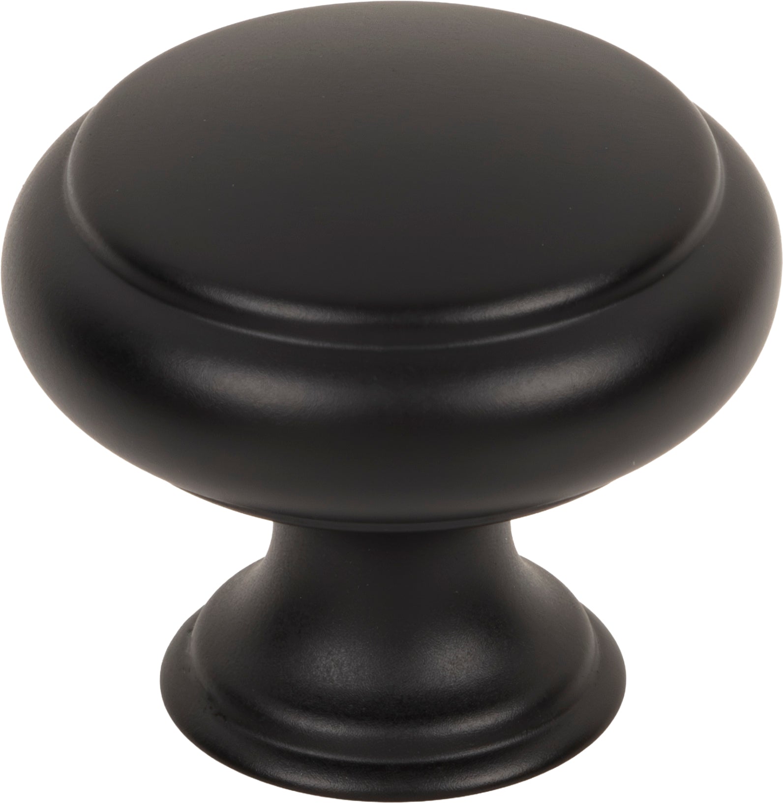 Top Knobs Bayridge Series 1-1/4"L Knob, Flat Black