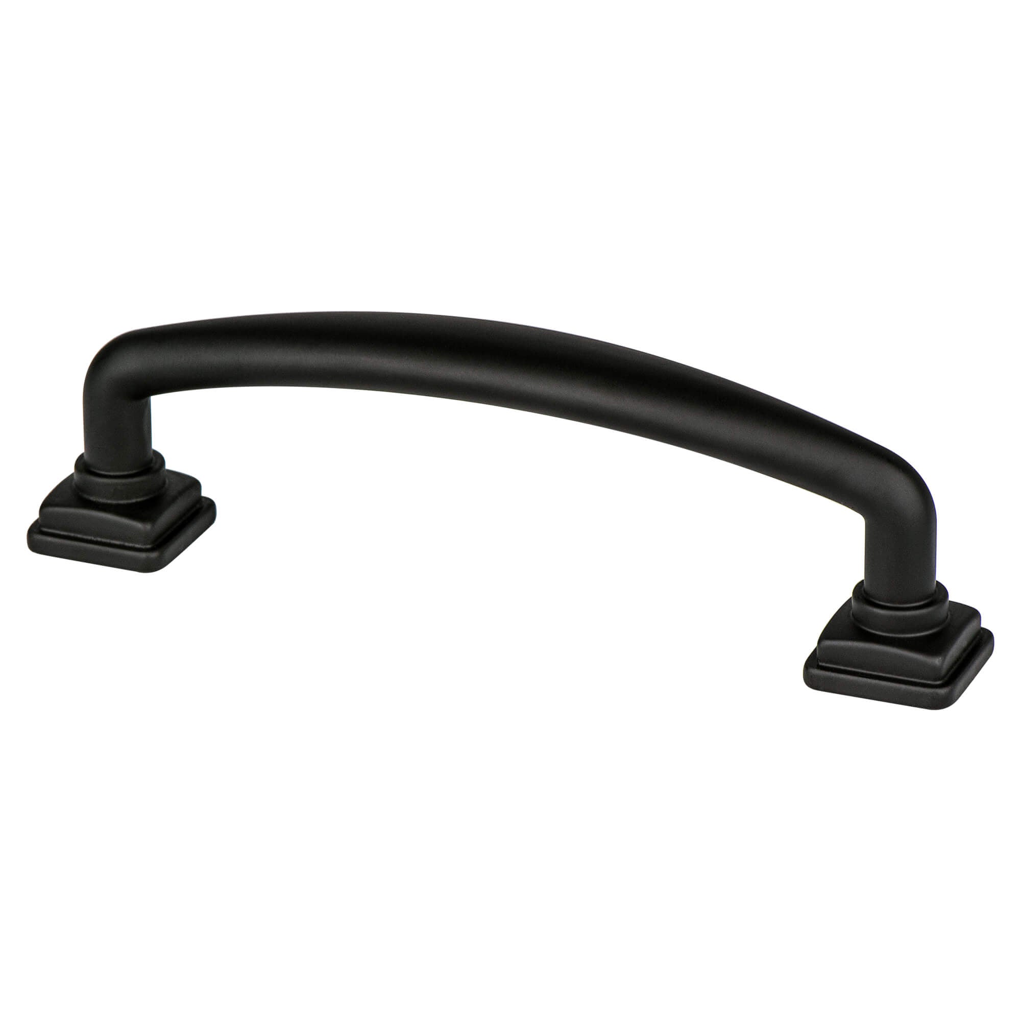 Berenson Tailored Traditional 3-25/32"(96mm) Pull, Matte Black