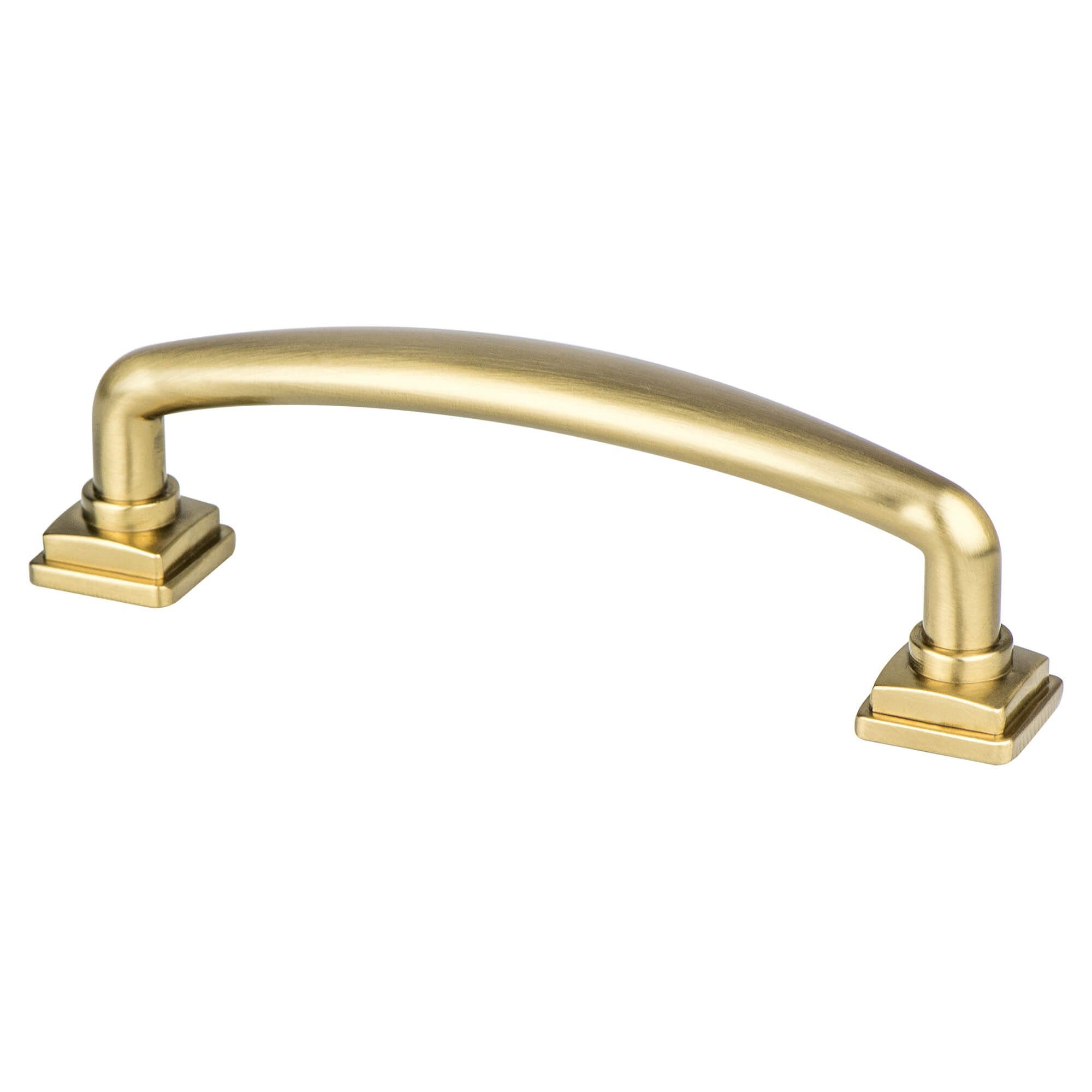 Berenson Tailored Traditional 3-25/32"(96mm) Pull, Modern Brushed Gold