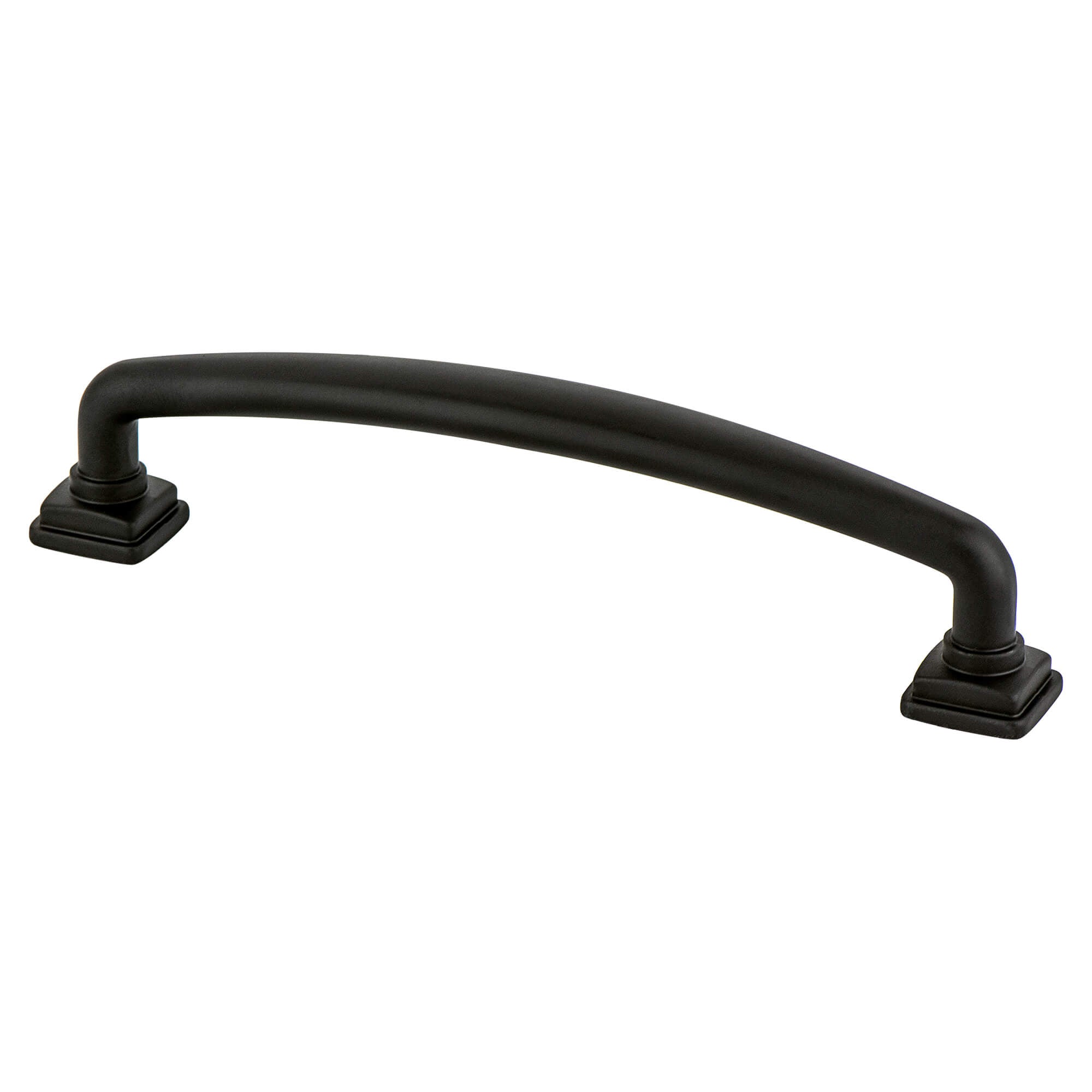 Berenson Tailored Traditional 5"(128mm) Pull, Matte Black