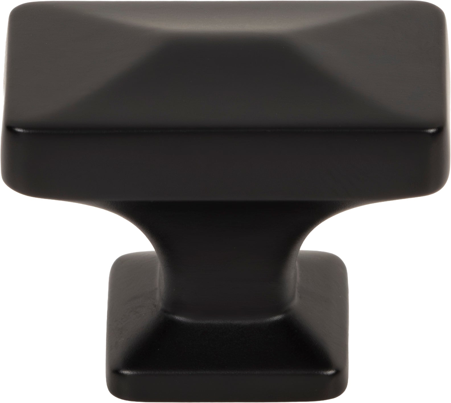 Top Knobs Califon Series 1-1/4"L Knob, Flat Black