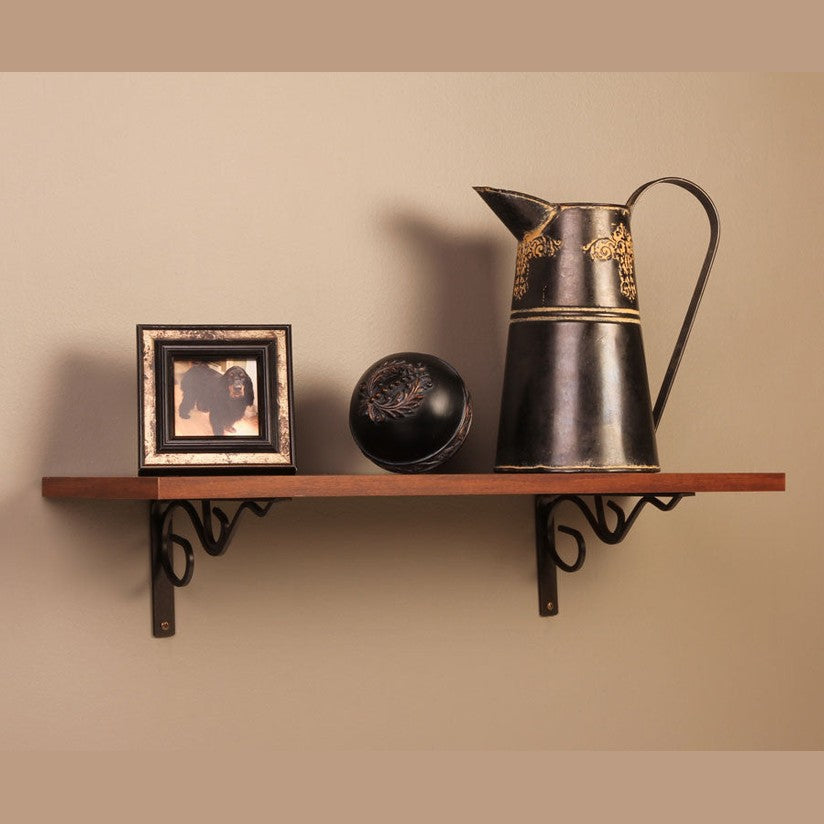 0087 Iron Daisy Decorative Shelf Bracket