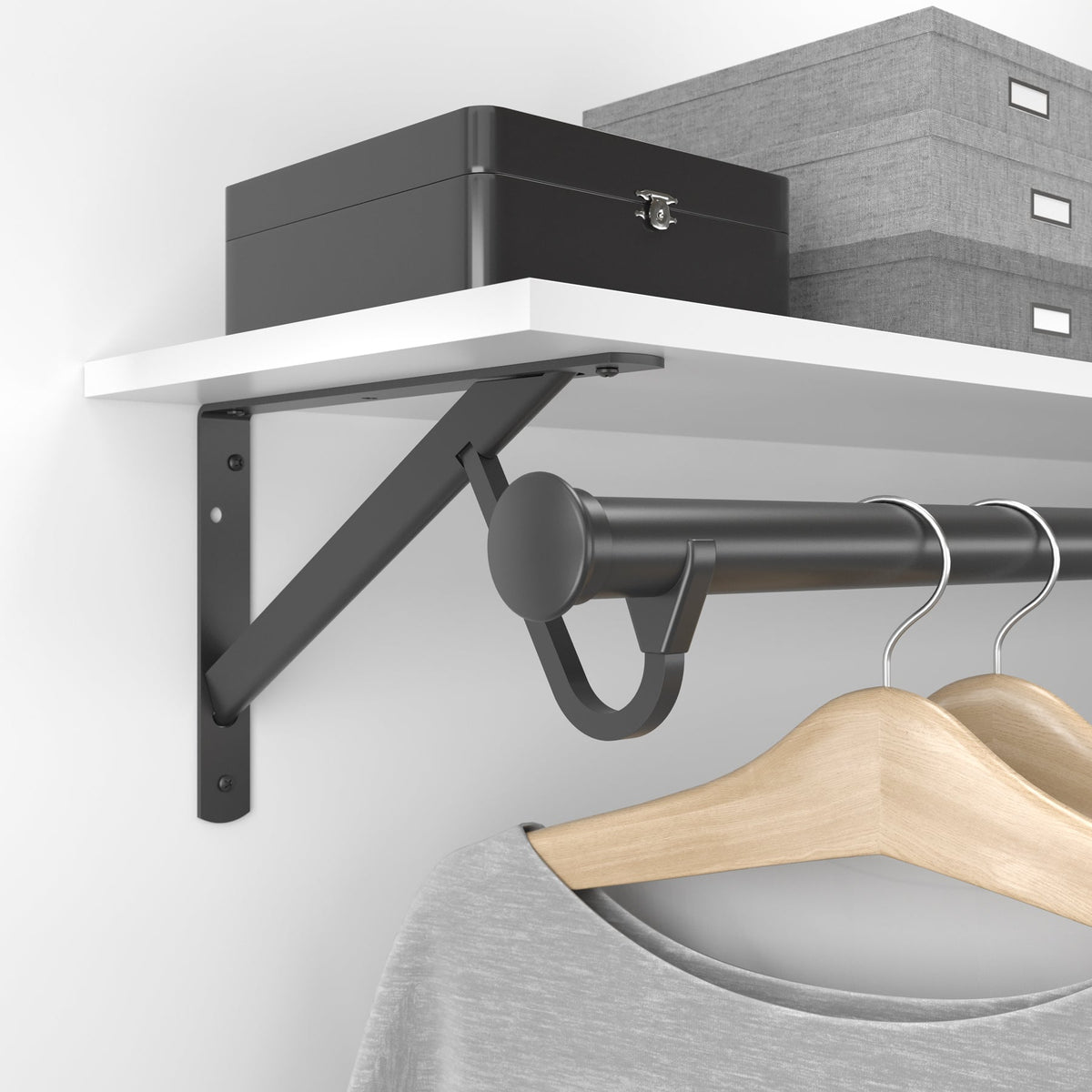 0015 Heavy-Duty Cut-to-Fit Closet Pole