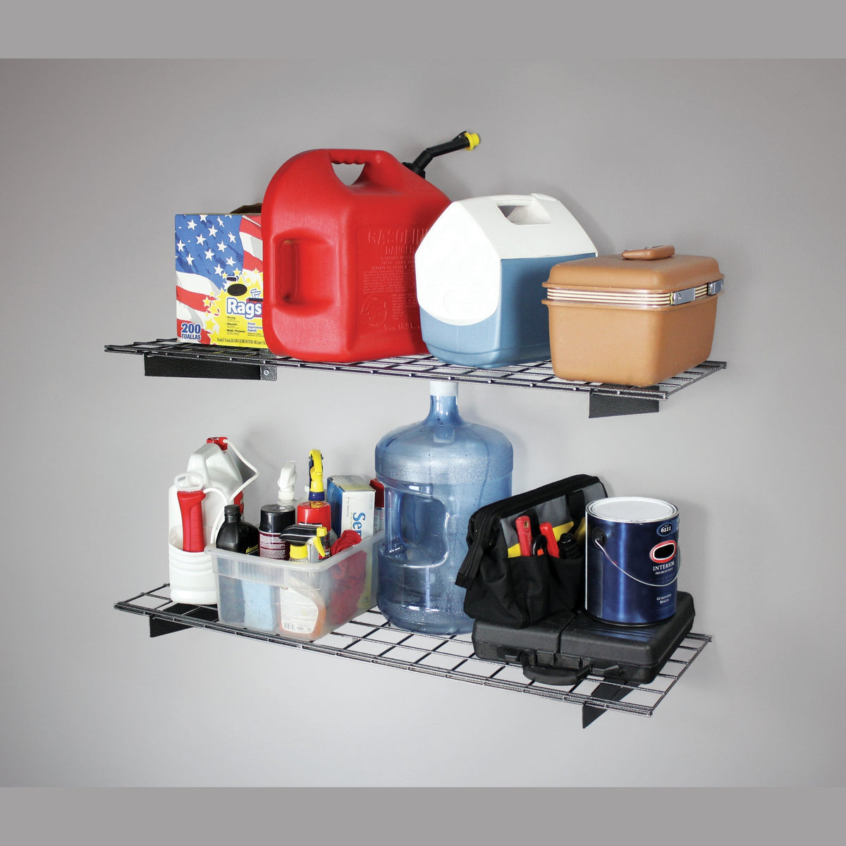 00651 - 00651 HyLoft Wall Storage Unit (2-Shelf)