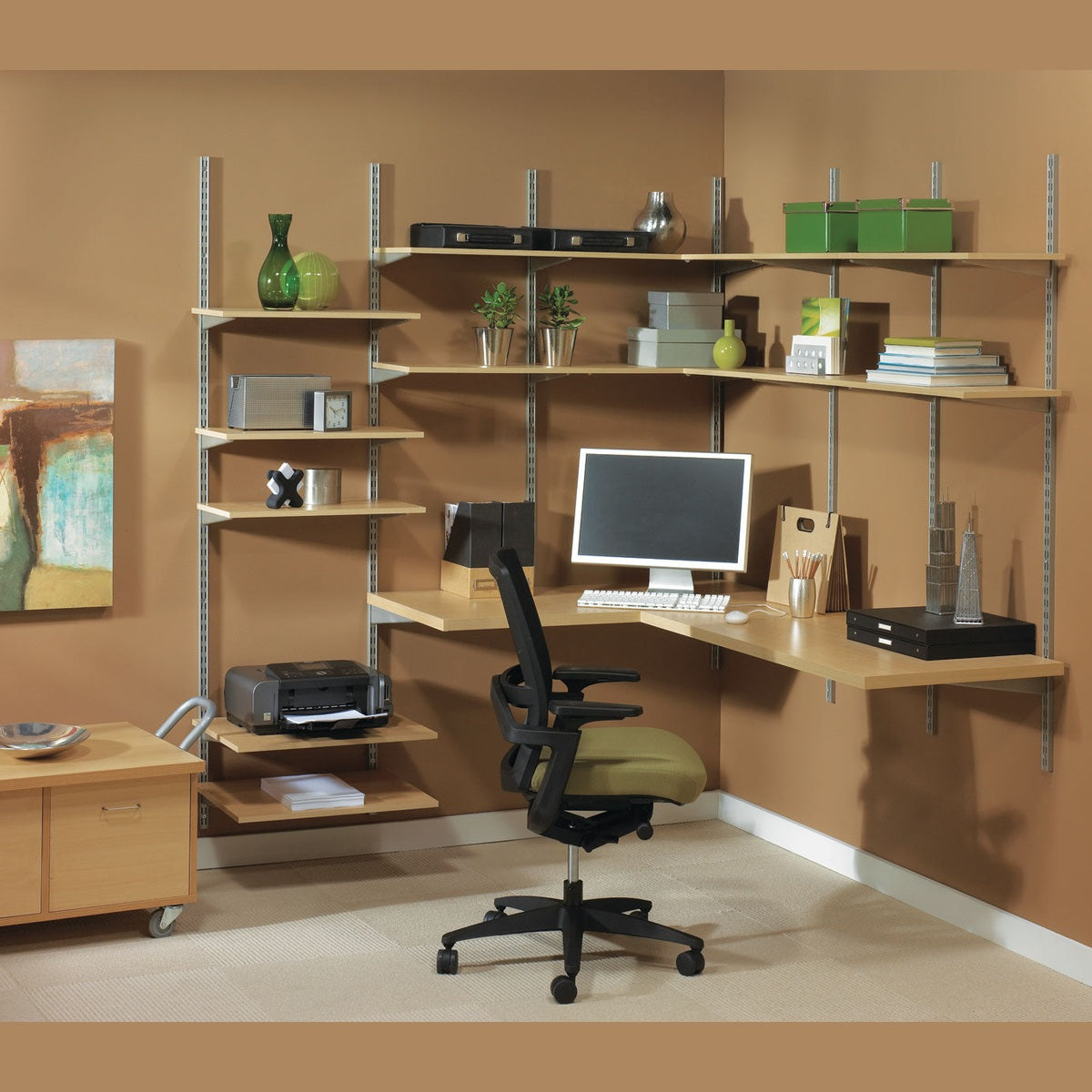 182 Heavy-Duty Double Slot Shelf Bracket