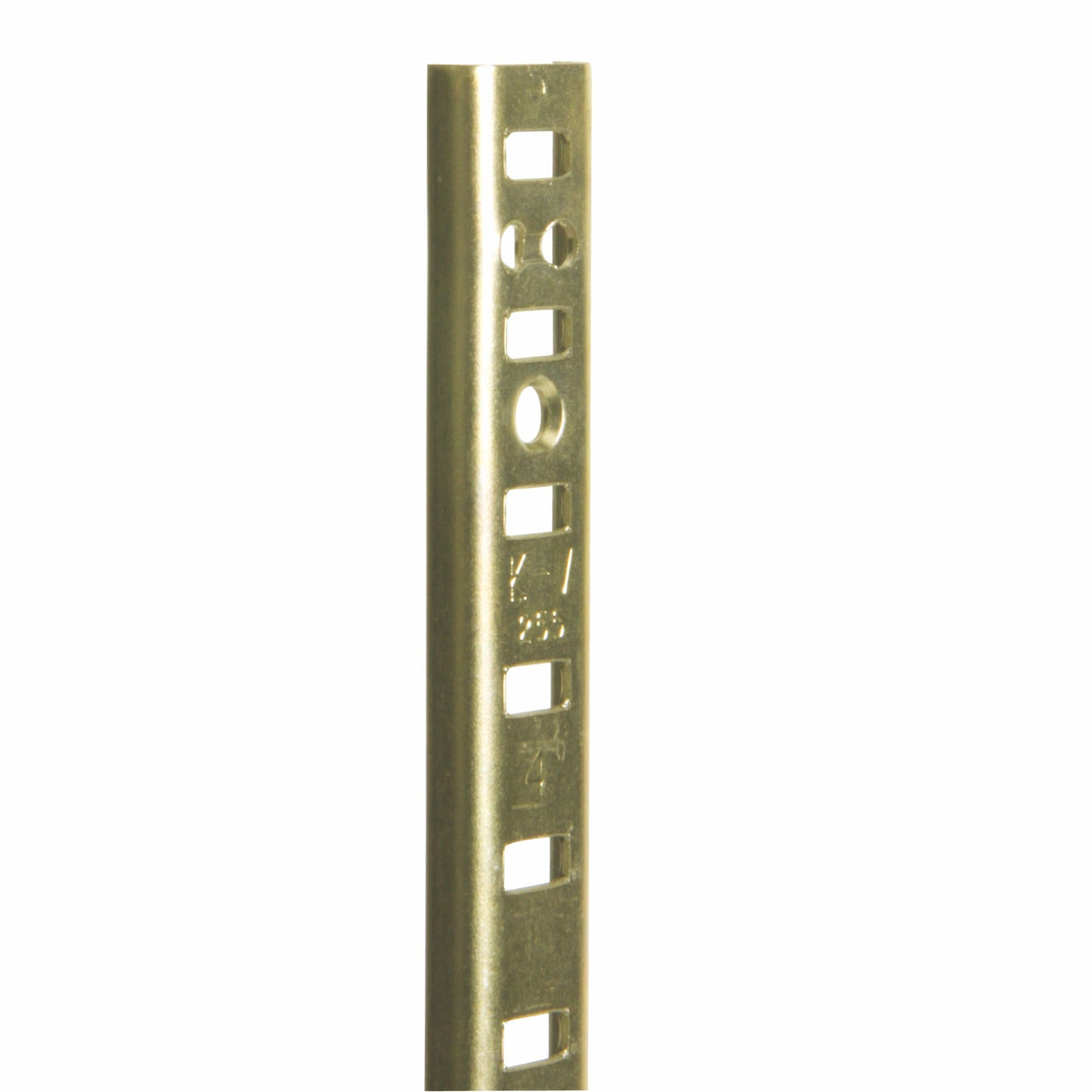 255 Mortise-Mount Steel Pilaster Shelf Standards