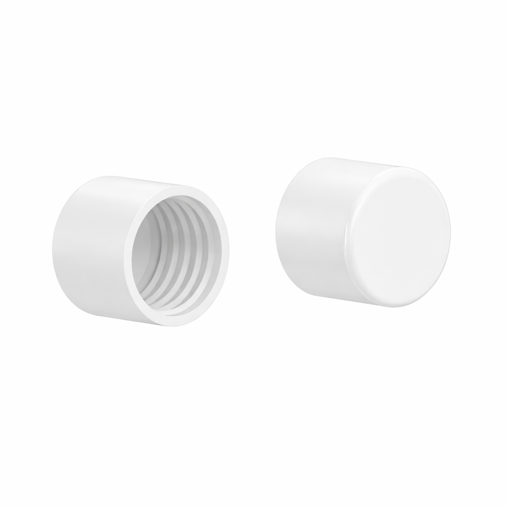 0019 Closet Pole Endcaps
