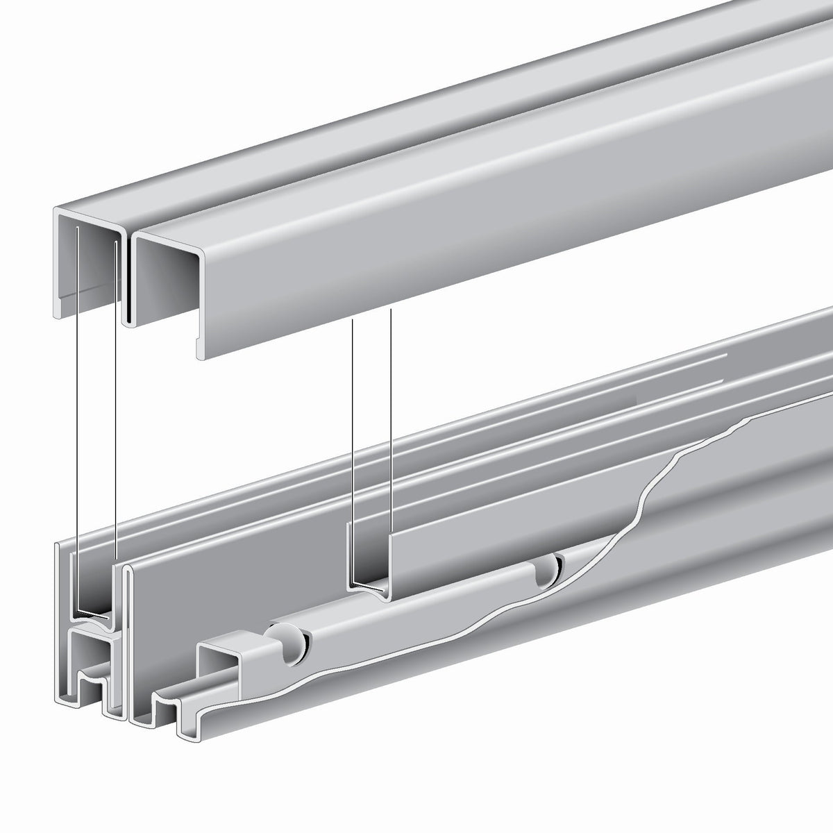 P992 Roll-Ezy Ball Bearing Track System Kit