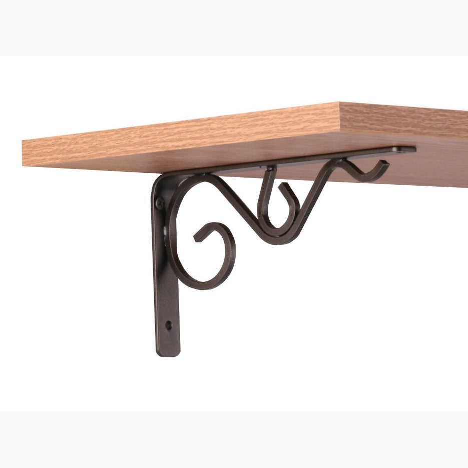 0087 Iron Daisy Decorative Shelf Bracket