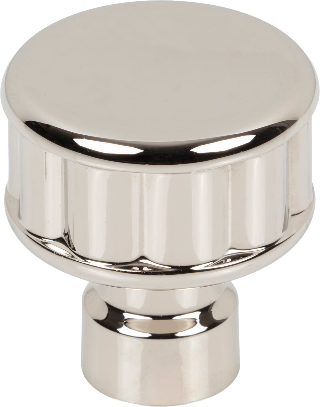 Top Knobs Pemberton Series 1-1/4"L Knob, Polished Nickel