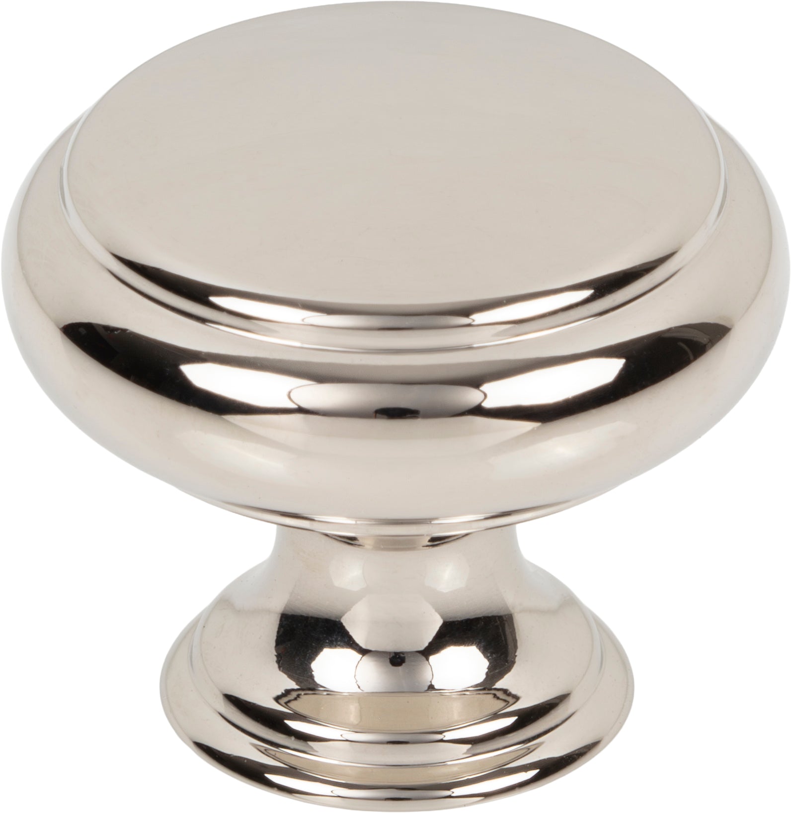 Top Knobs Bayridge Series 1-1/4"L Knob, Polished Nickel