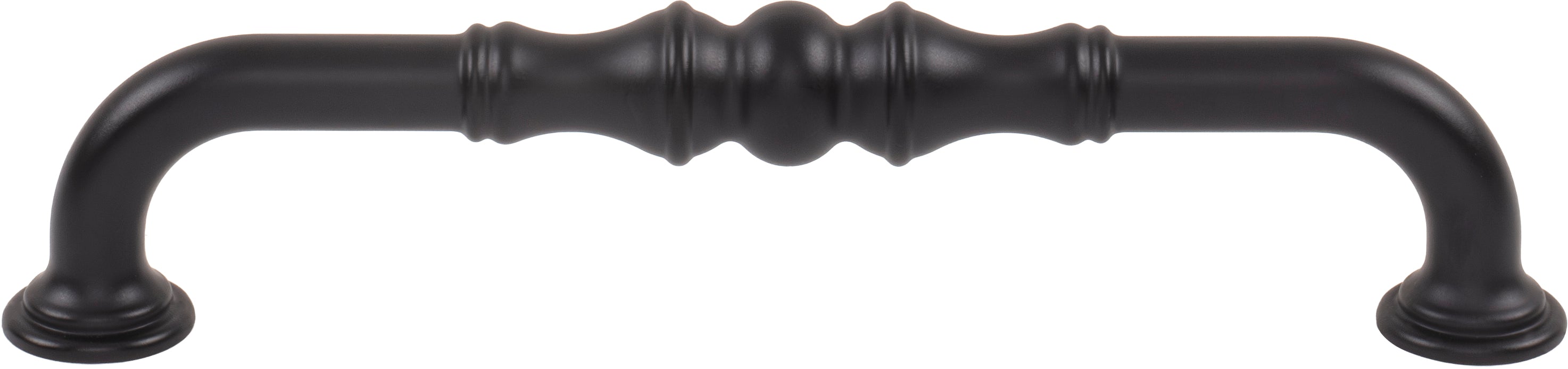 Top Knobs Bayridge Series 6-5/16"(160mm) CC Pull, Flat Black