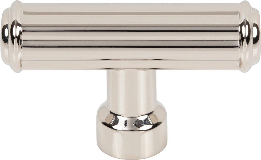 Top Knobs Pemberton Series 2-1/4"L T-Knob, Polished Nickel