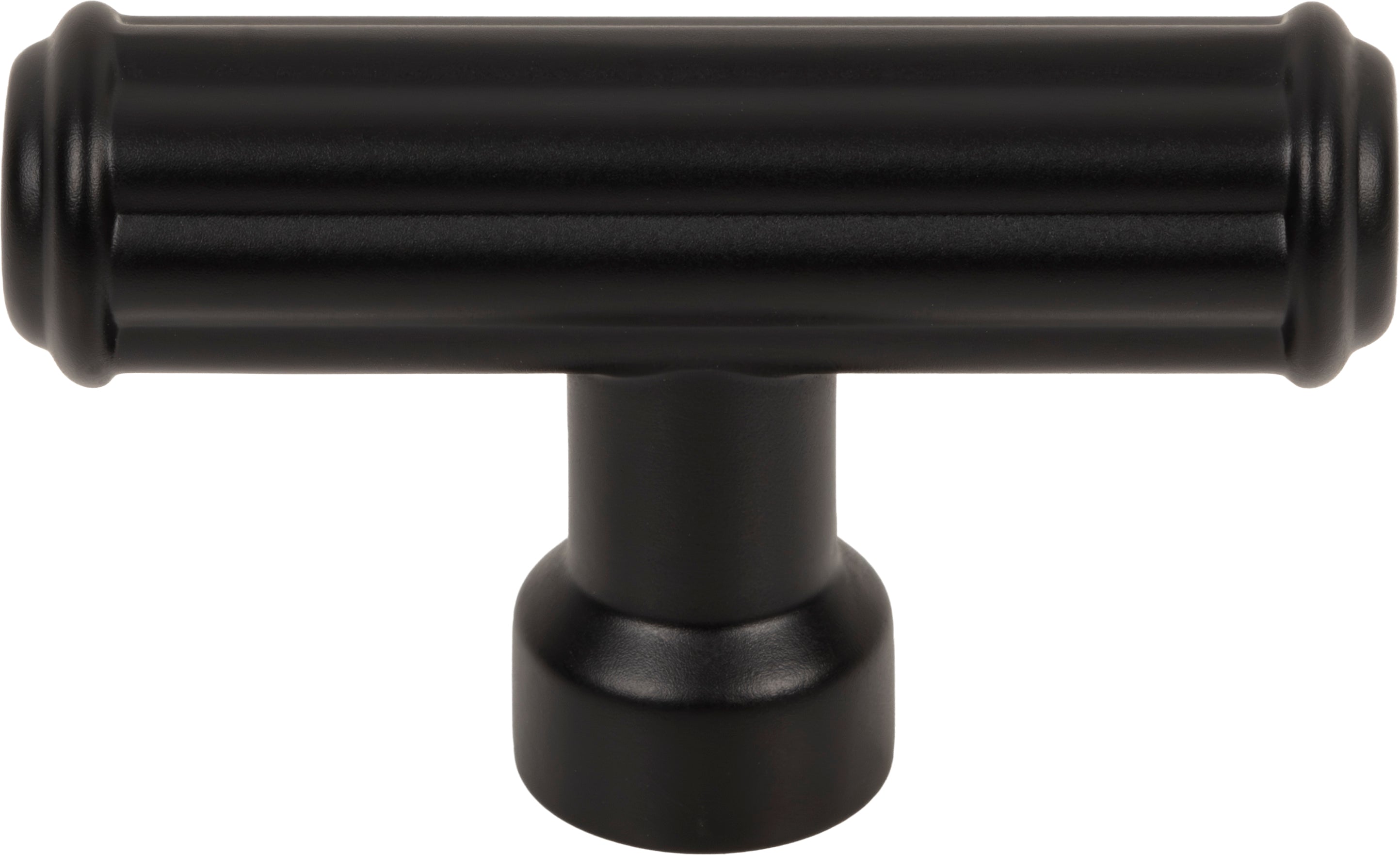 Top Knobs Pemberton Series 2-1/4"L T-Knob, Flat Black