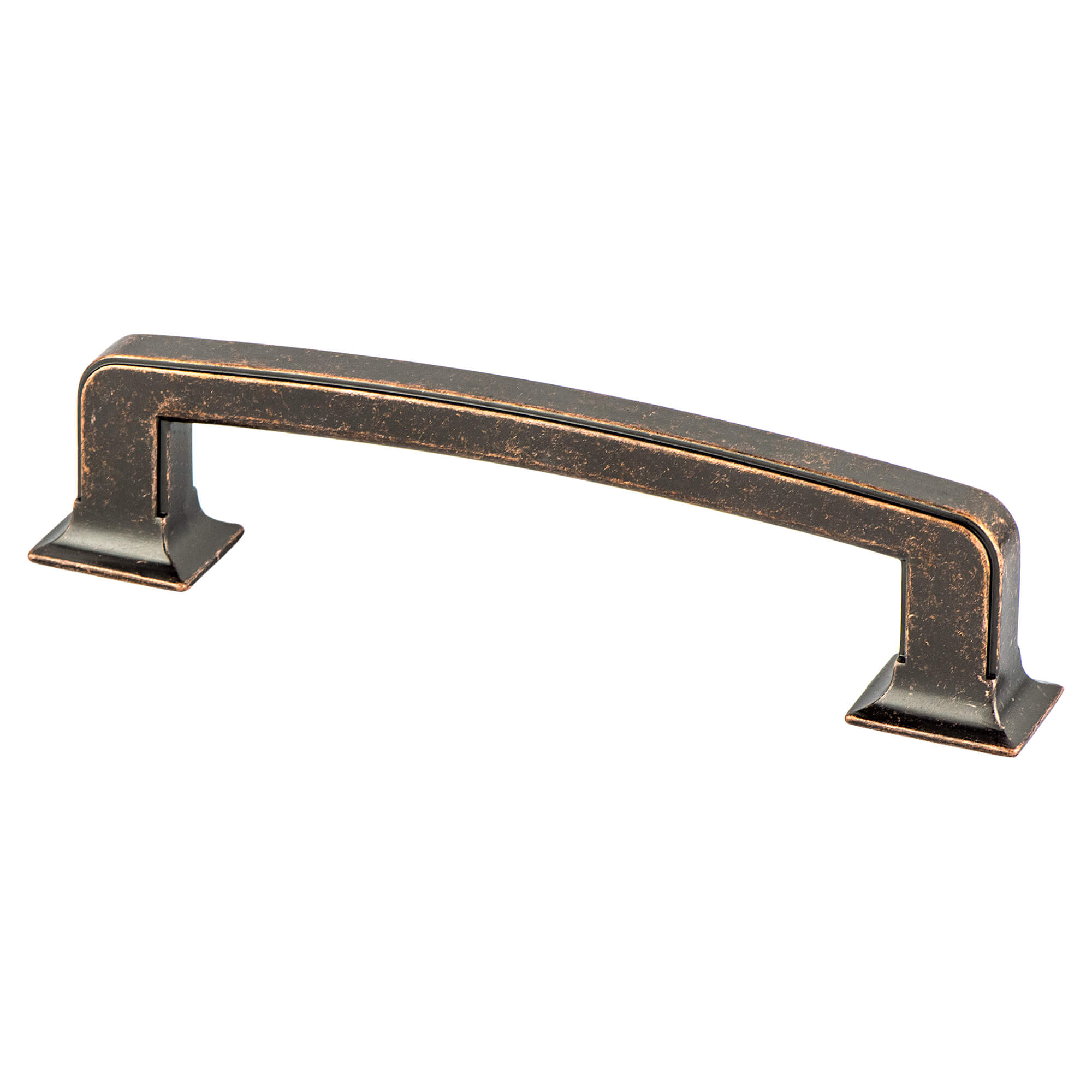 Berenson Hearthstone 5"(128mm) Pull, Weathered Verona Bronze