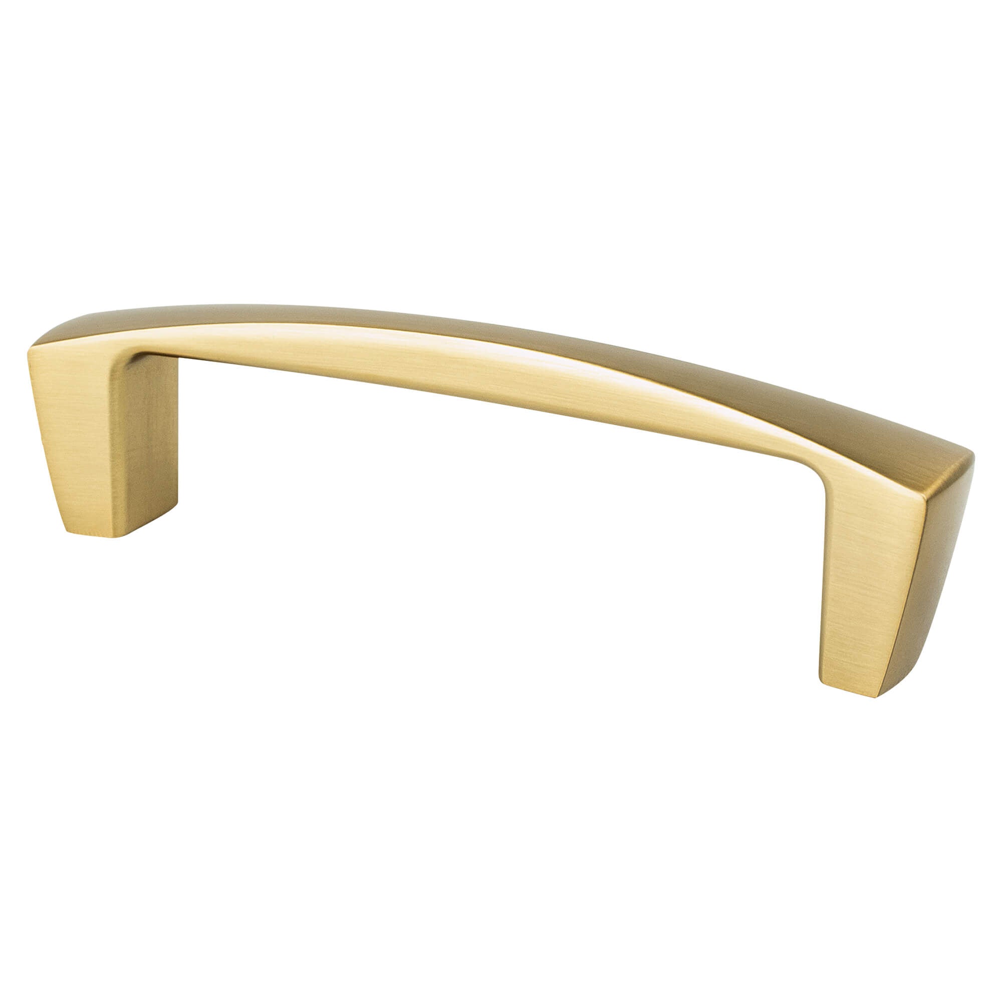Berenson Aspire 3-25/32"(96mm) Pull, Modern Brushed Gold