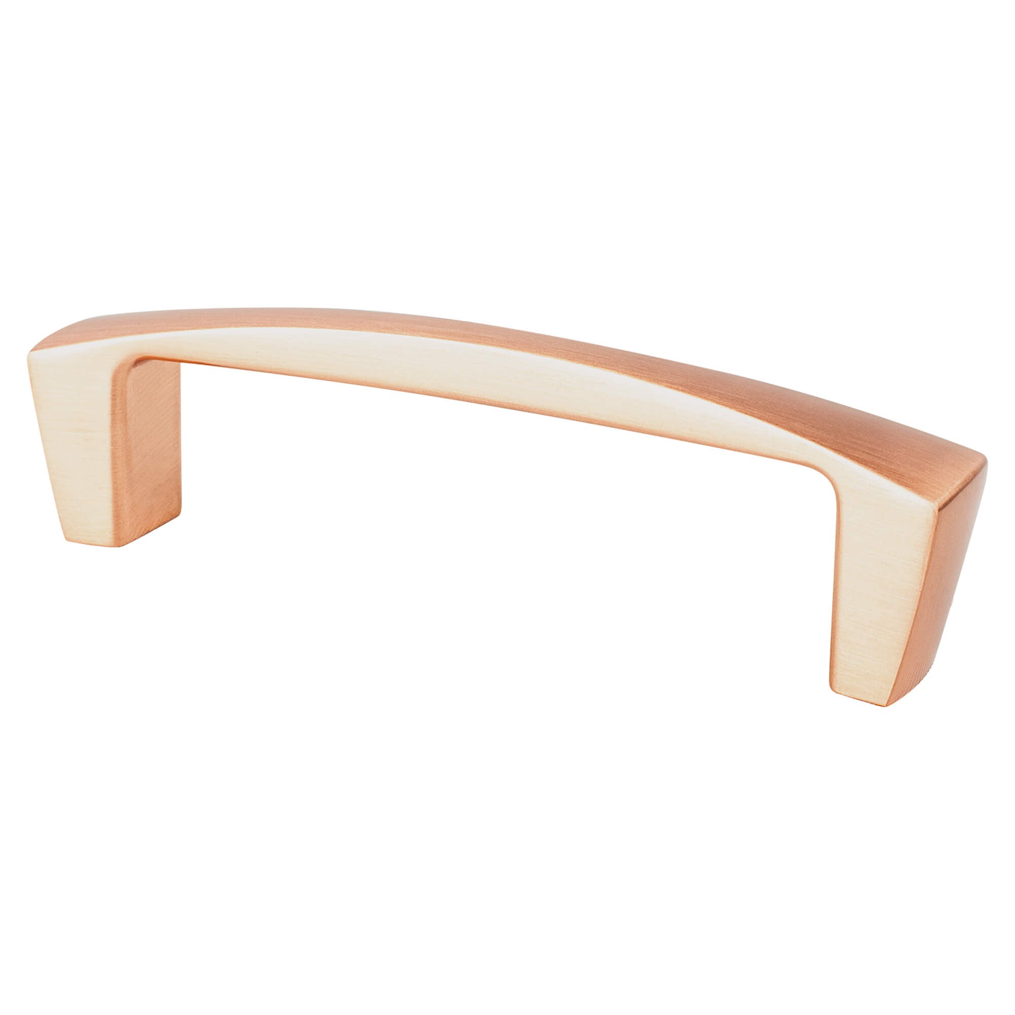 Berenson Aspire 3-25/32"(96mm) Pull, Brushed Copper