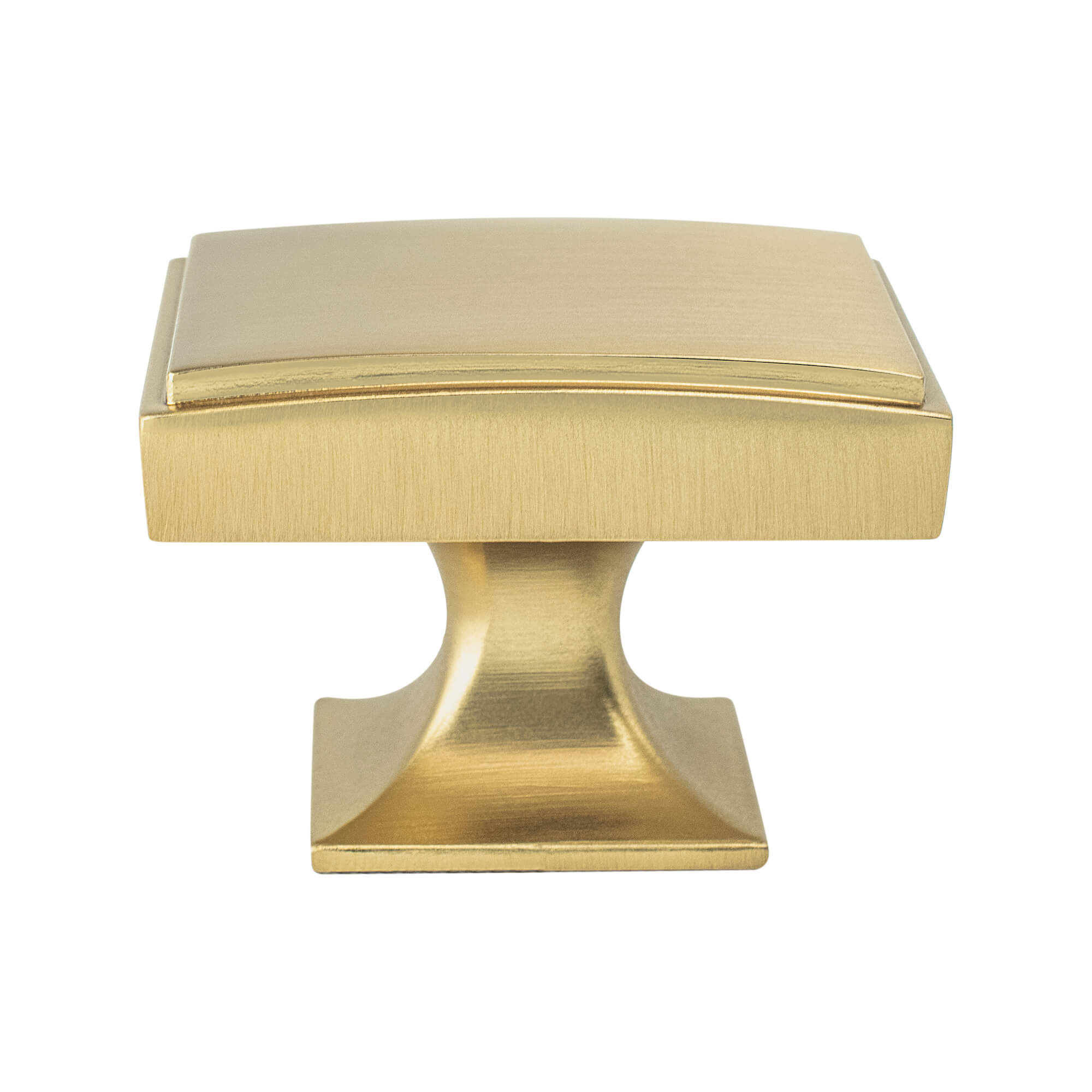 Berenson Hearthstone 1-9/16"(40mm) Knob, Modern Brushed Gold