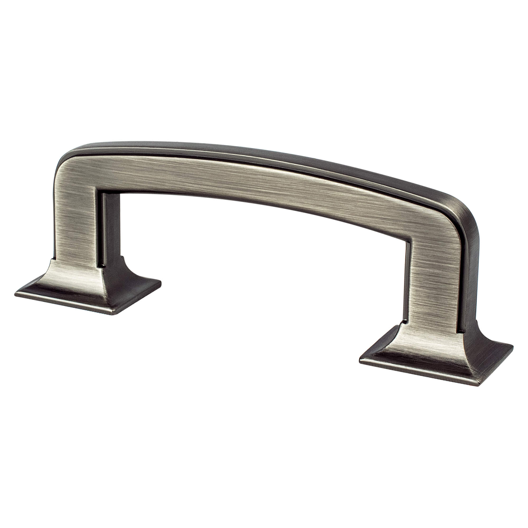 Berenson Hearthstone 3"(76mm) Pull, Vintage Nickel
