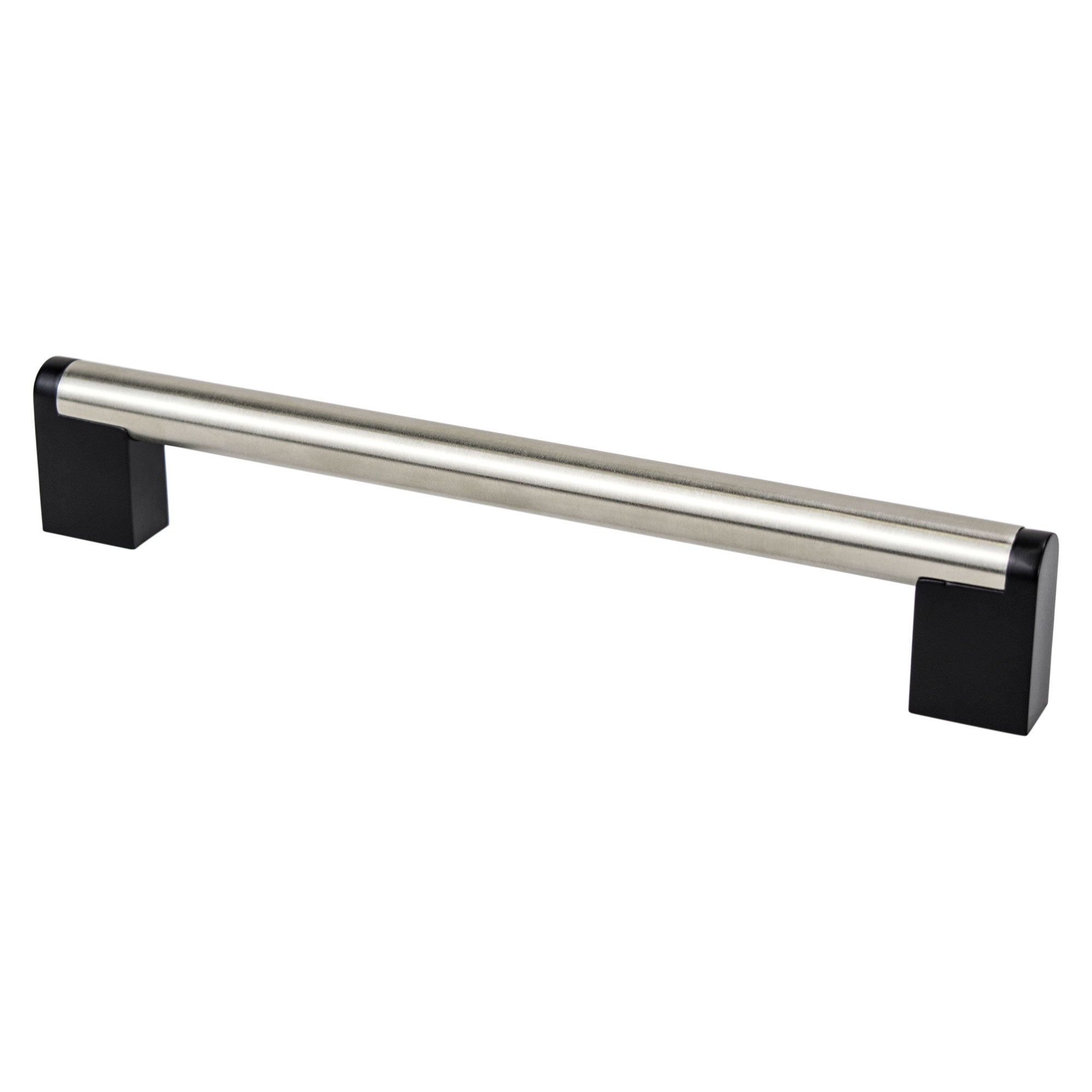 Berenson Studio Remix 192mm CC Brushed Nickel and Matte Black Pull