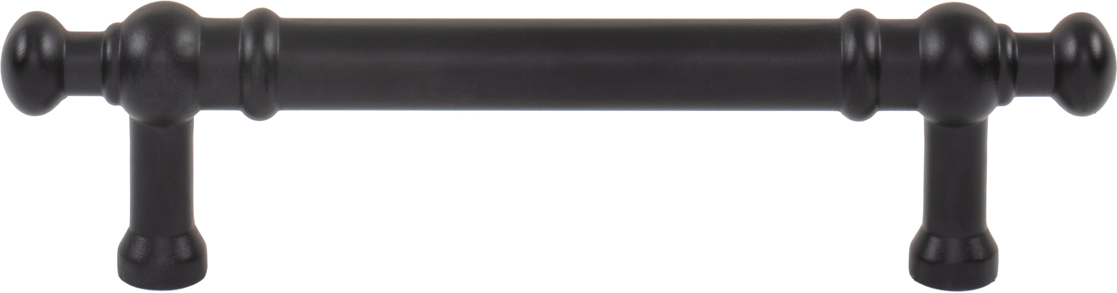 Top Knobs Wetherby Series 3-3/4"(95mm) CC Pull, Flat Black