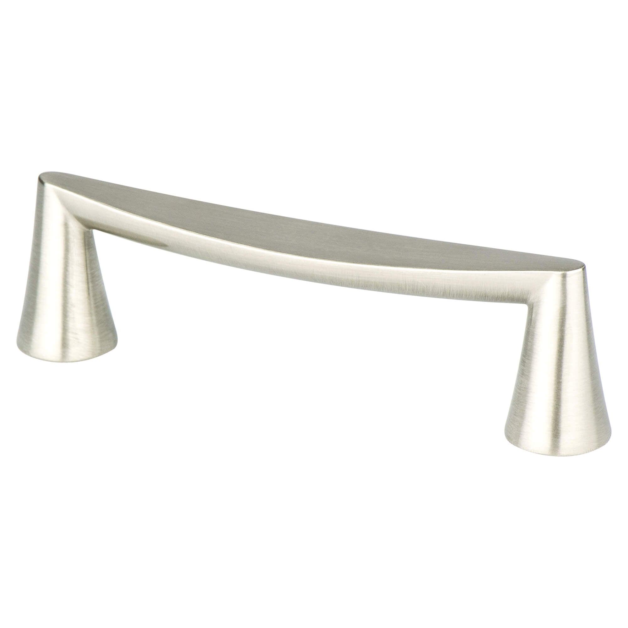Berenson Domestic Bliss 3-25/32"(96mm) Pull, Brushed Nickel