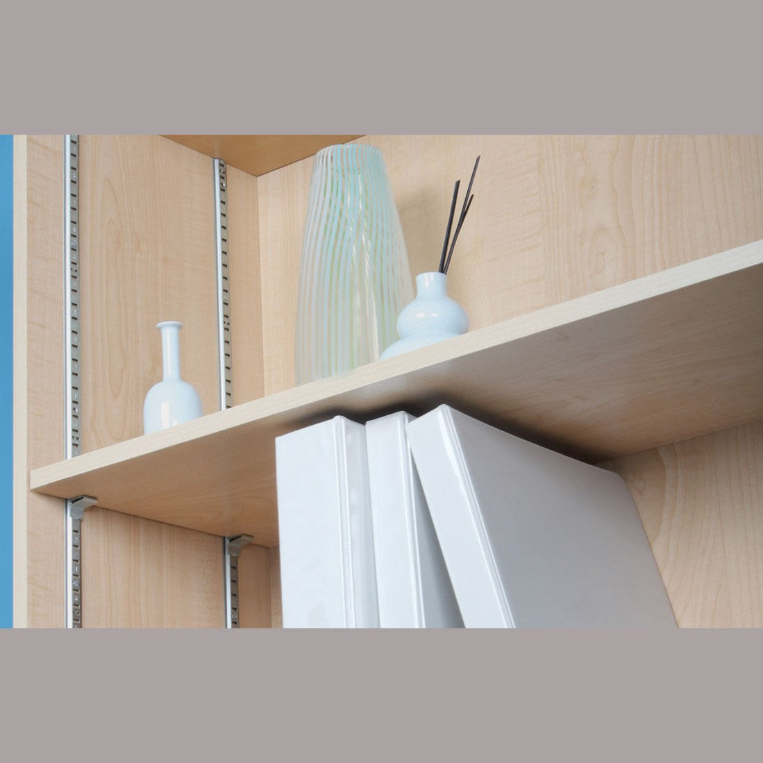 233 Surface-Mount Steel Pilaster Shelf Standard