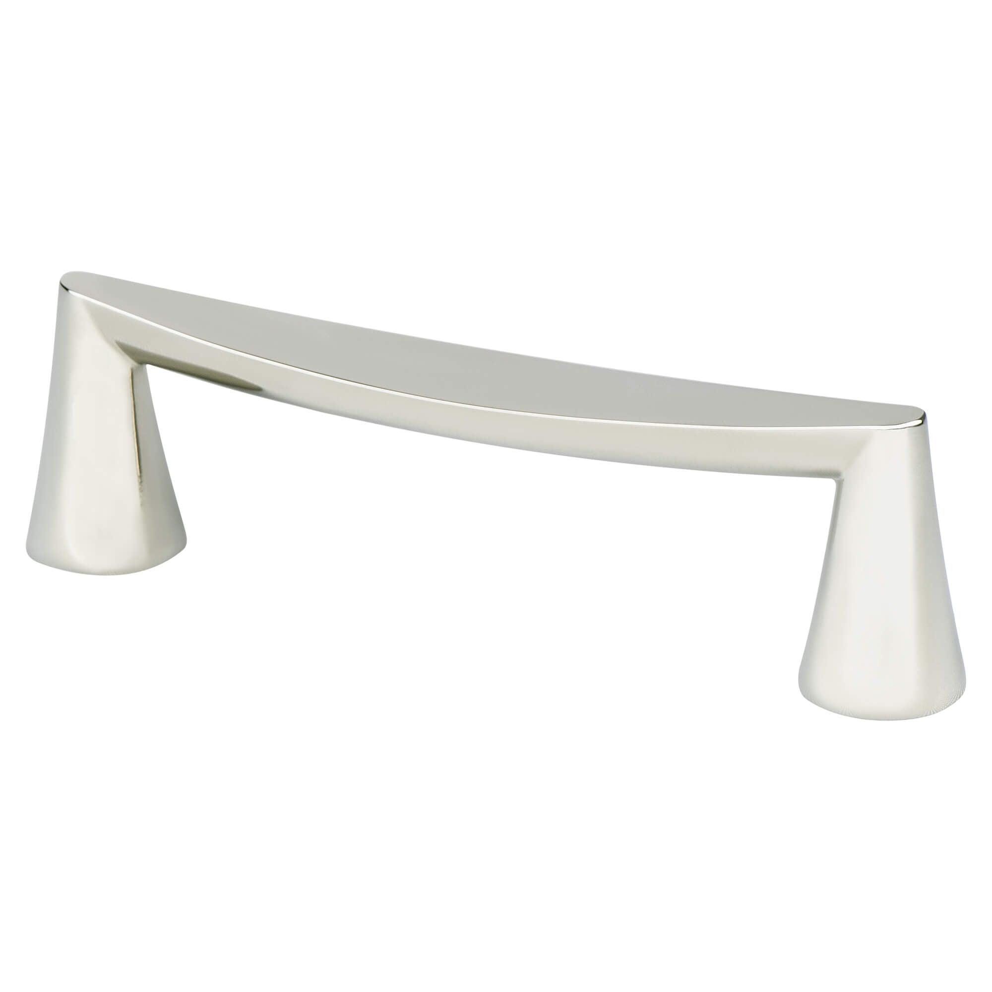 Berenson Domestic Bliss 3-25/32"(96mm) Pull, Polished Nickel