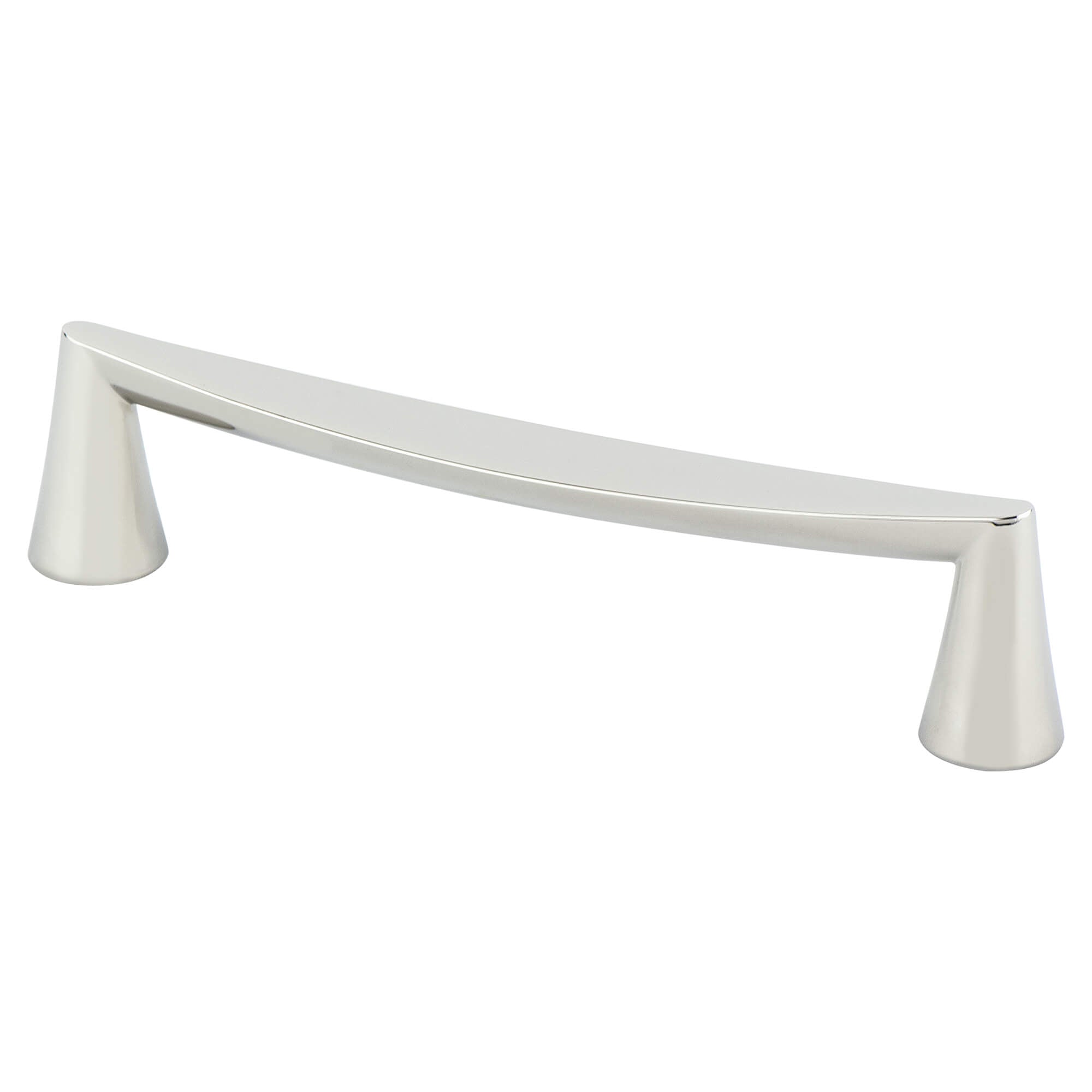 Berenson Domestic Bliss 5"(128mm) Pull, Polished Nickel
