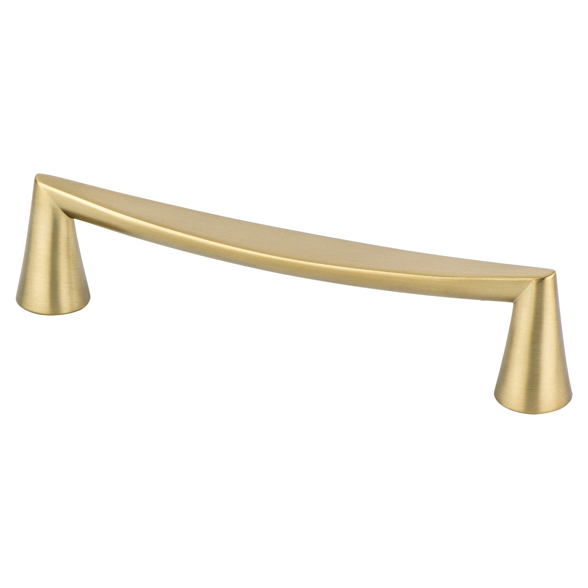 Berenson Domestic Bliss 5"(128mm) Pull, Modern Brushed Gold